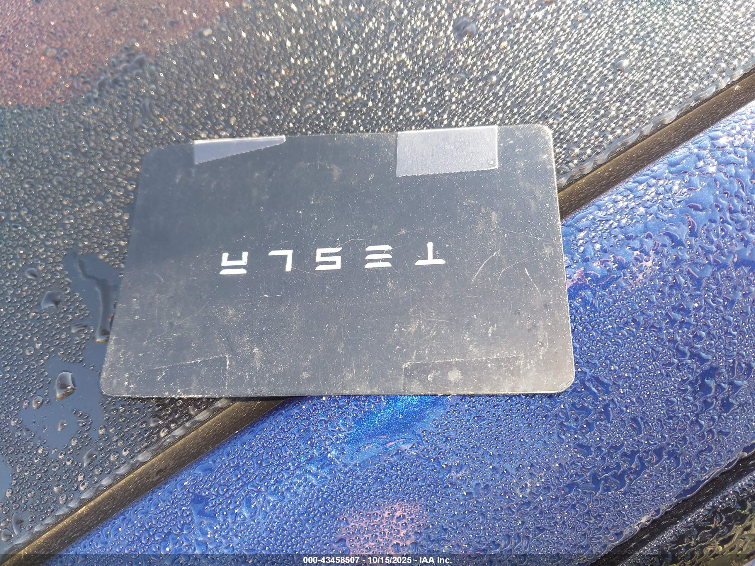 2021 Tesla Model S Plaid Tri Motor All-wheel Drive Dark Blue vin: 5YJSA1E68MF452567