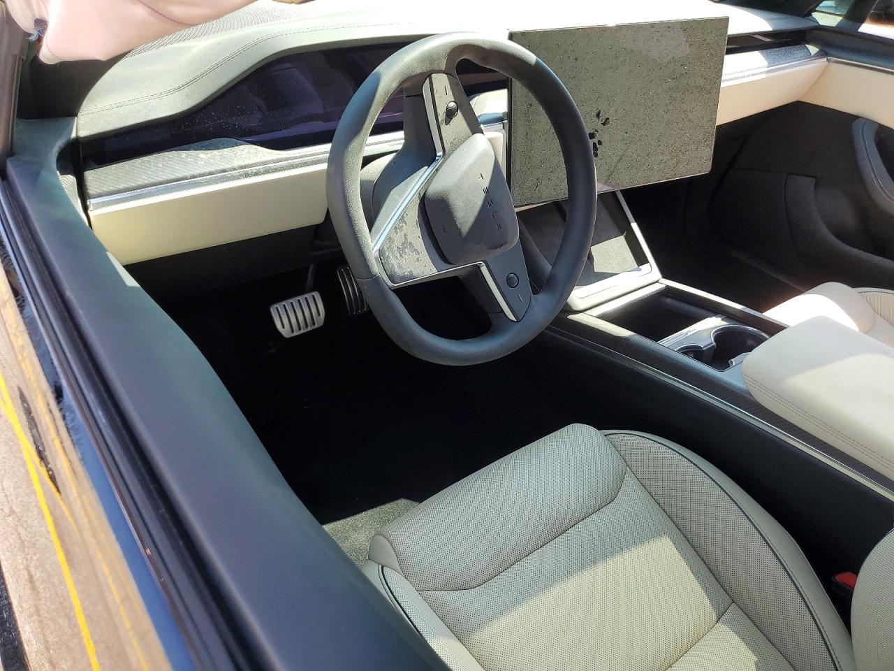 2023 Tesla Model S Black vin: 5YJSA1E6XPF522008