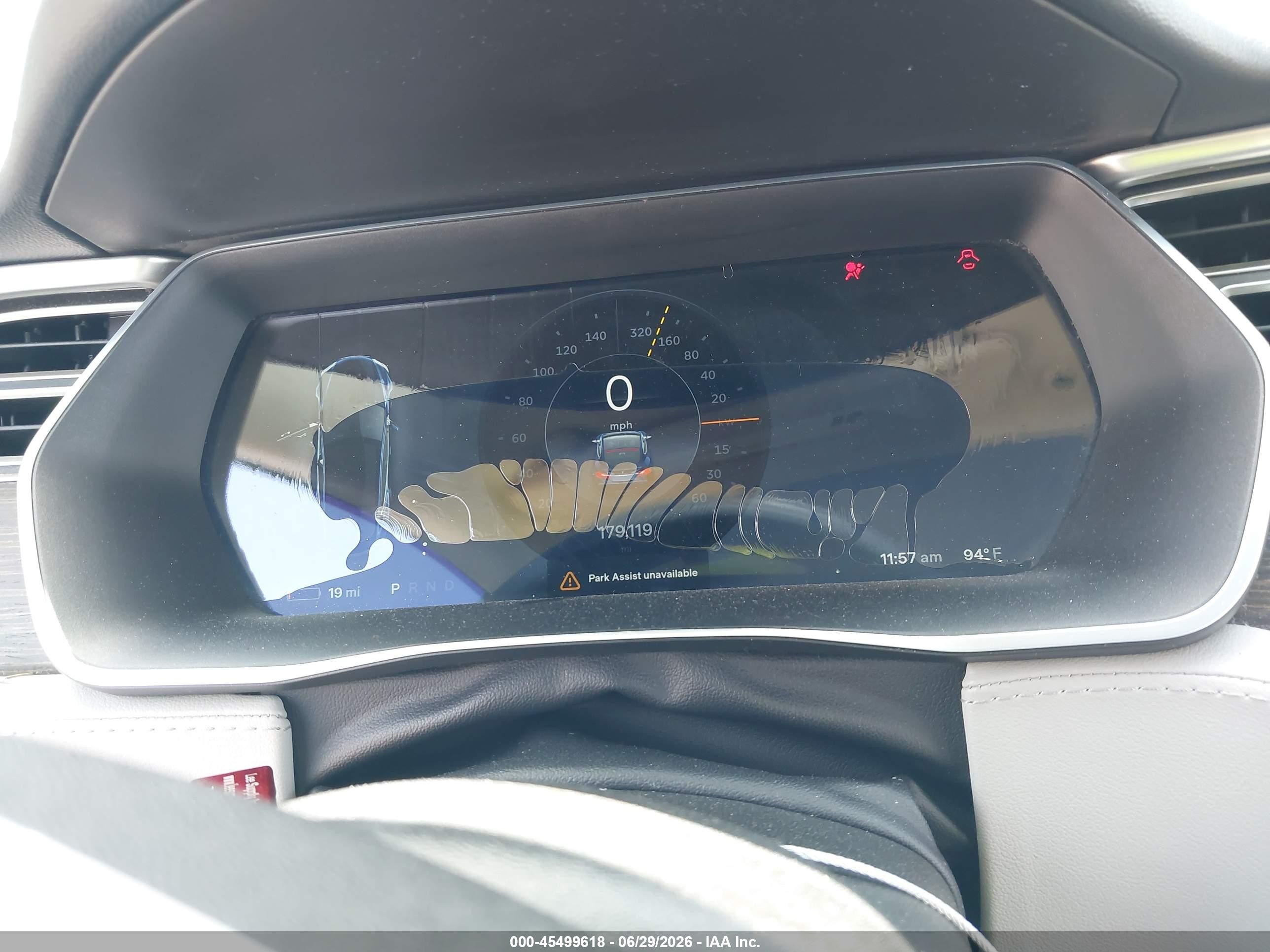 2014 Tesla Model S P85 Dark Blue vin: 5YJSA1H10EFP49088