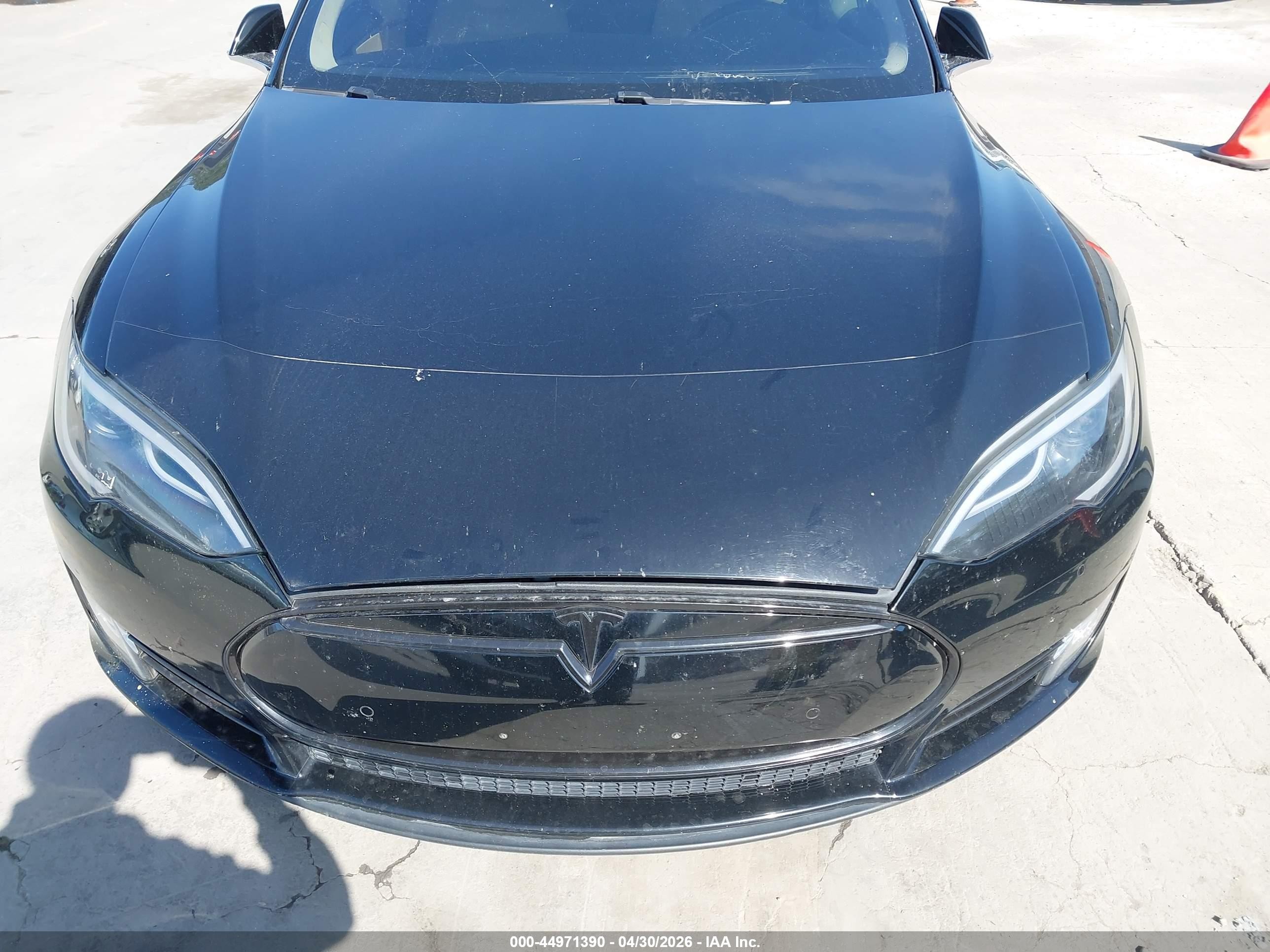 2014 Tesla Model S P85 Black vin: 5YJSA1H11EFP29464