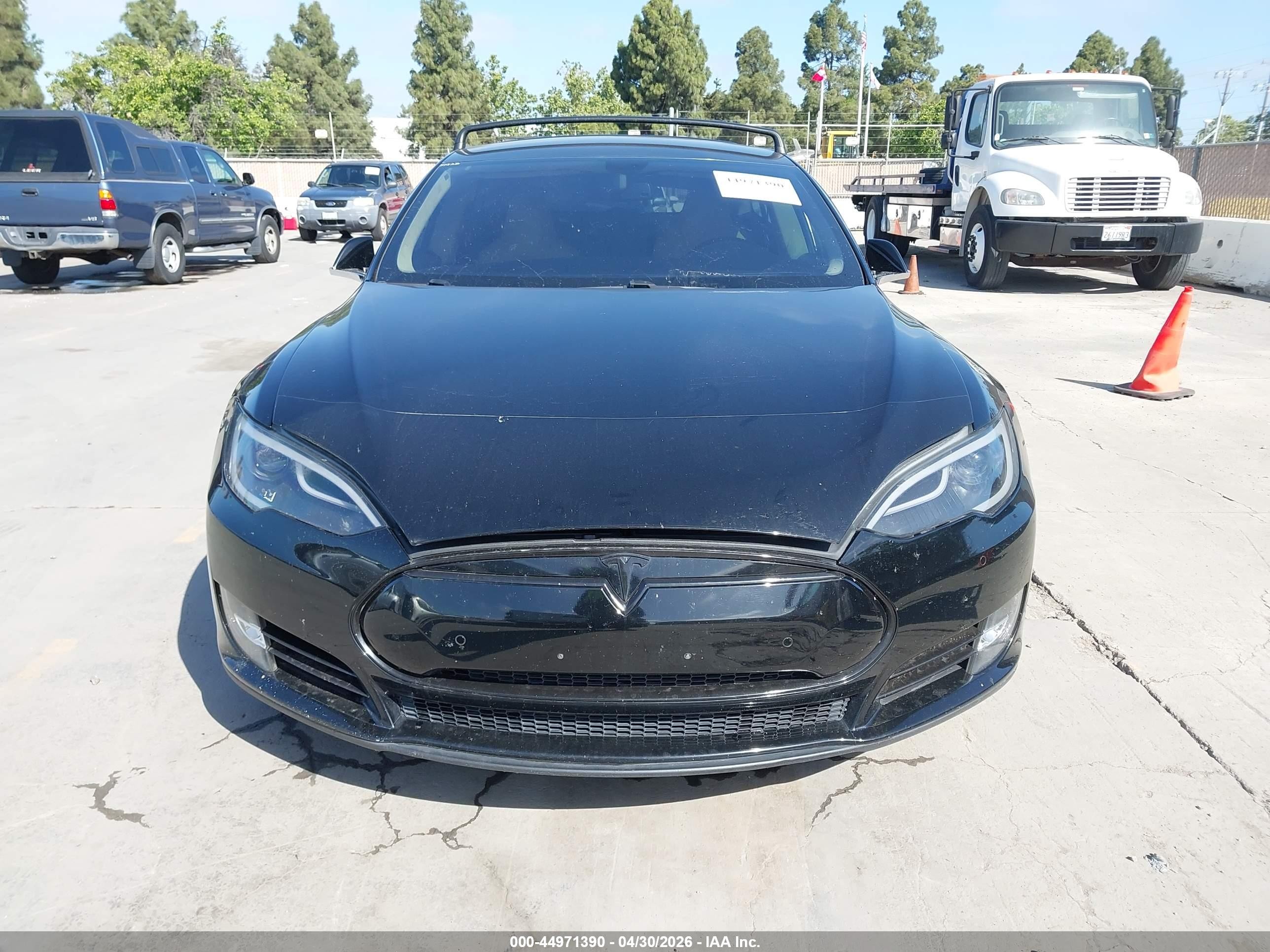2014 Tesla Model S P85 Black vin: 5YJSA1H11EFP29464