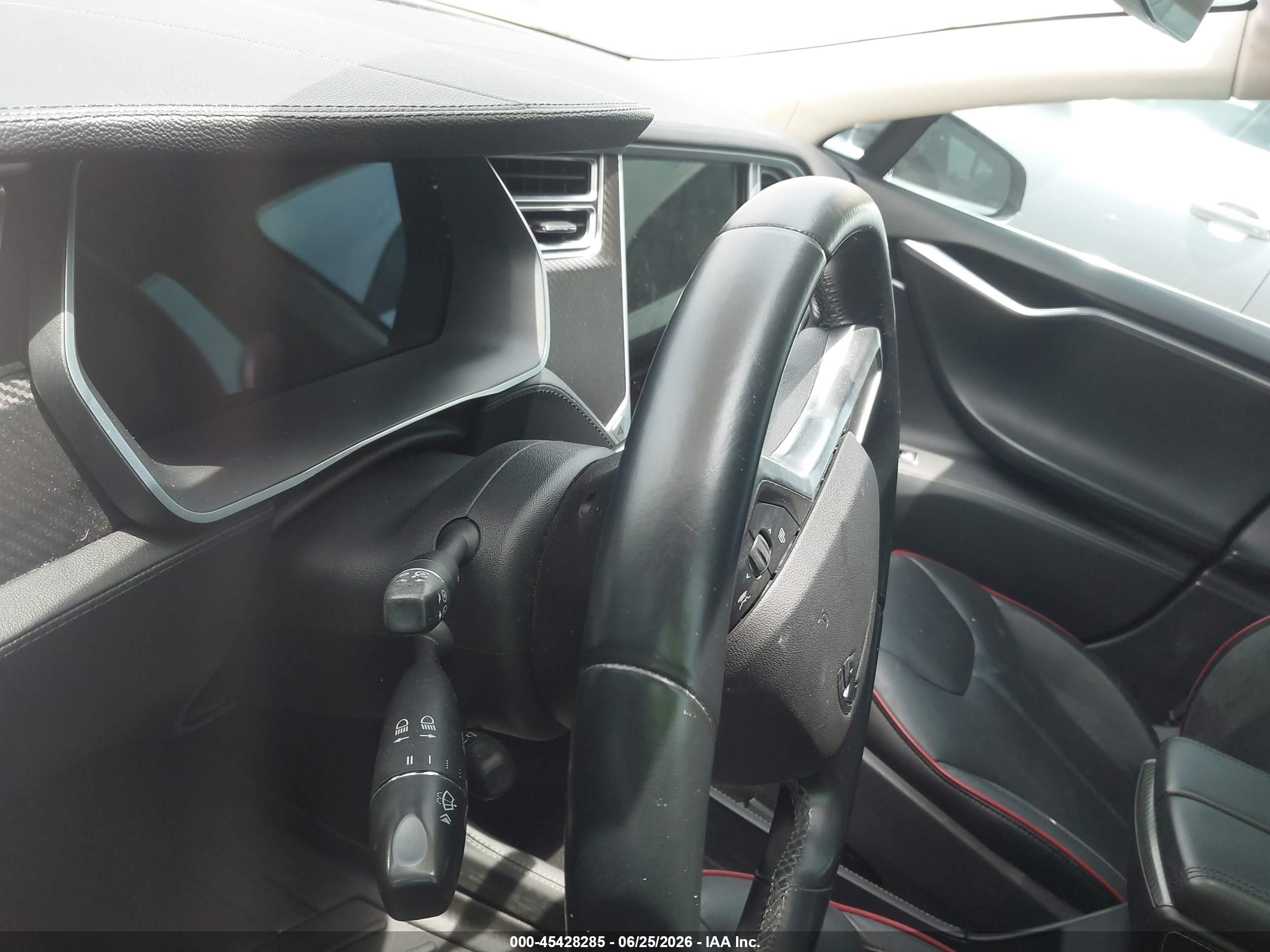 2014 Tesla Model S P85 Black vin: 5YJSA1H11EFP40397