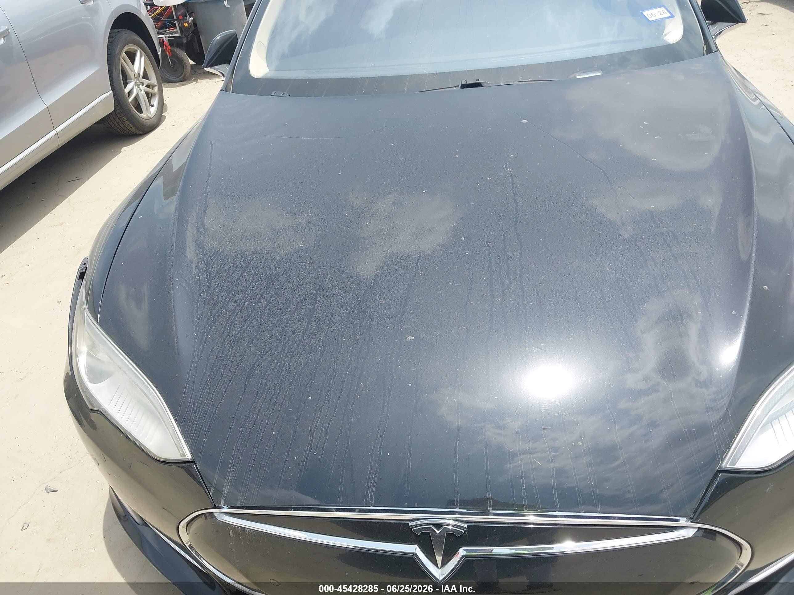2014 Tesla Model S P85 Black vin: 5YJSA1H11EFP40397