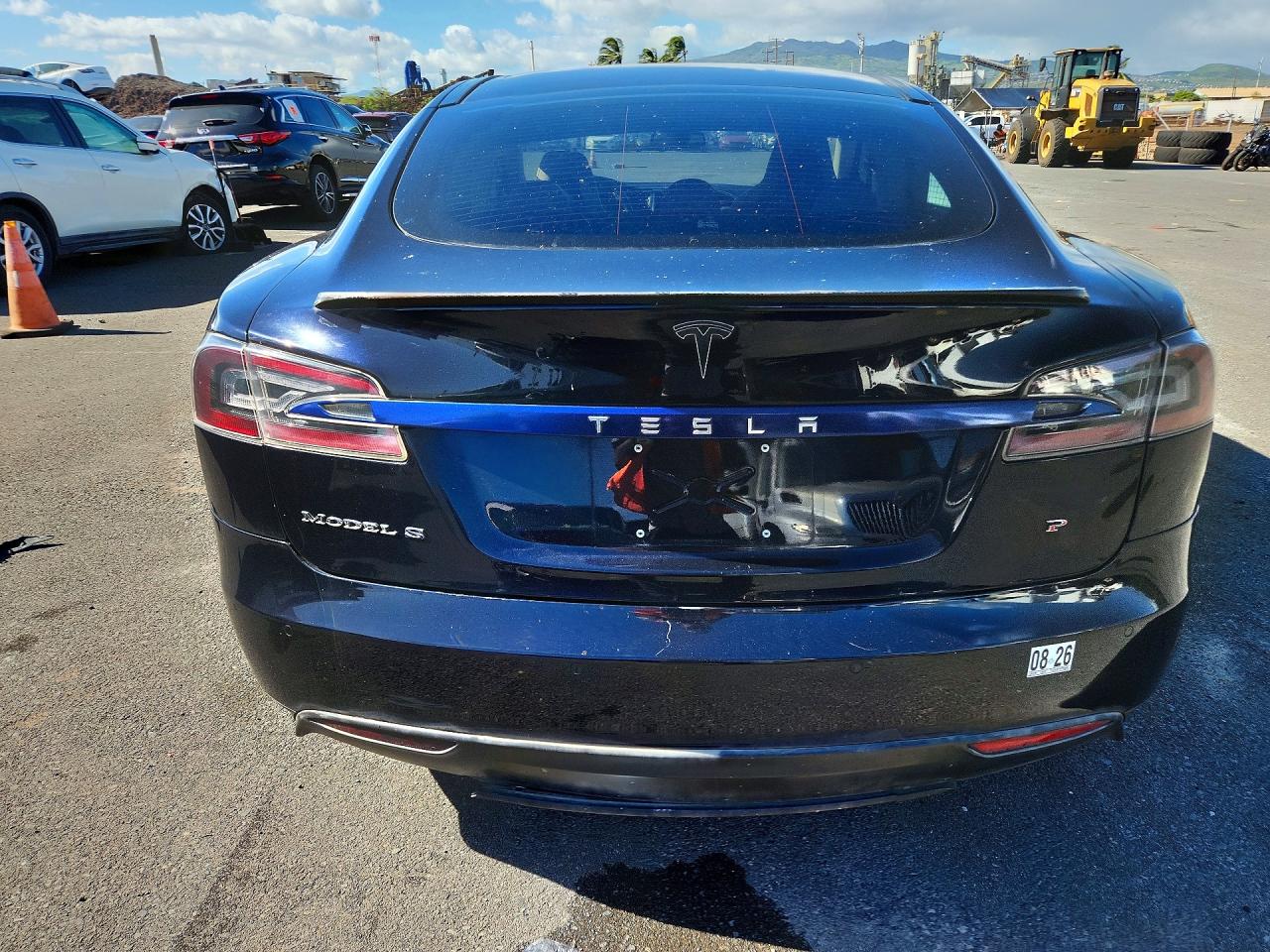 2014 Tesla Model S Black vin: 5YJSA1H11EFP48094