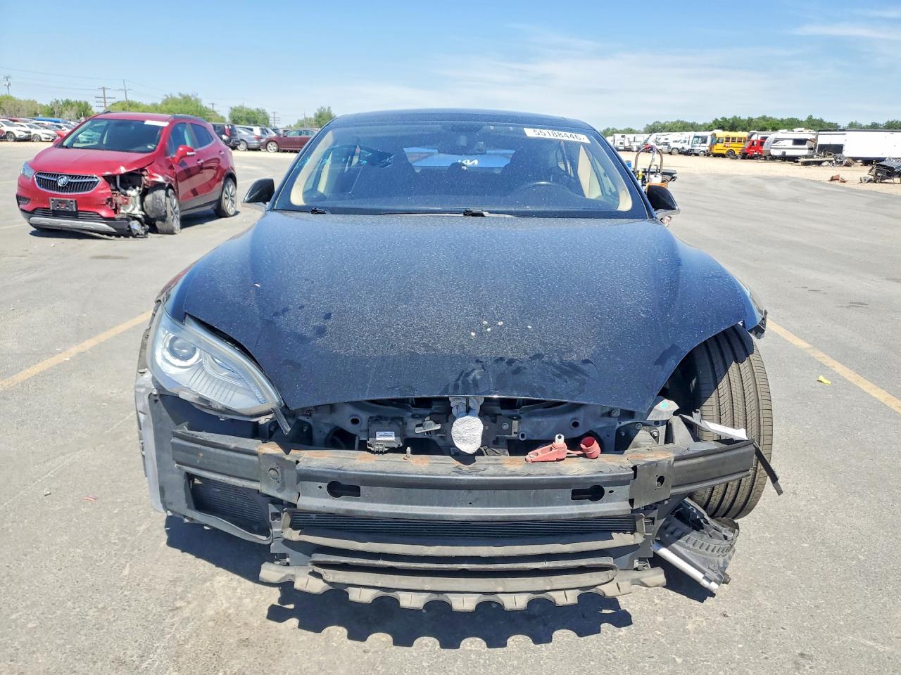 2014 Tesla Model S Black vin: 5YJSA1H12EFP35855