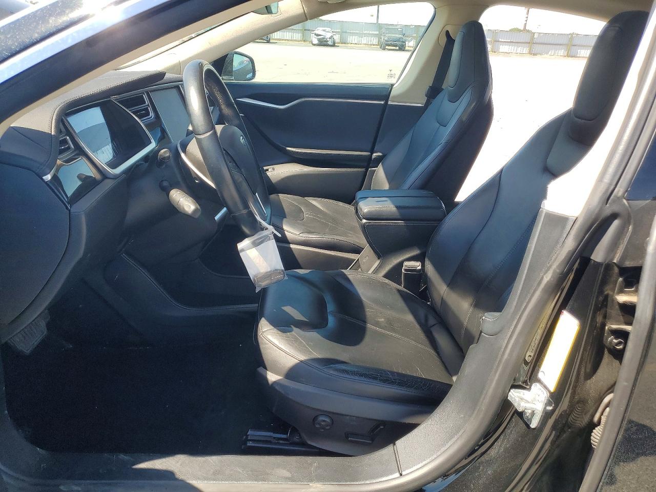 2014 Tesla Model S Black vin: 5YJSA1H12EFP35855