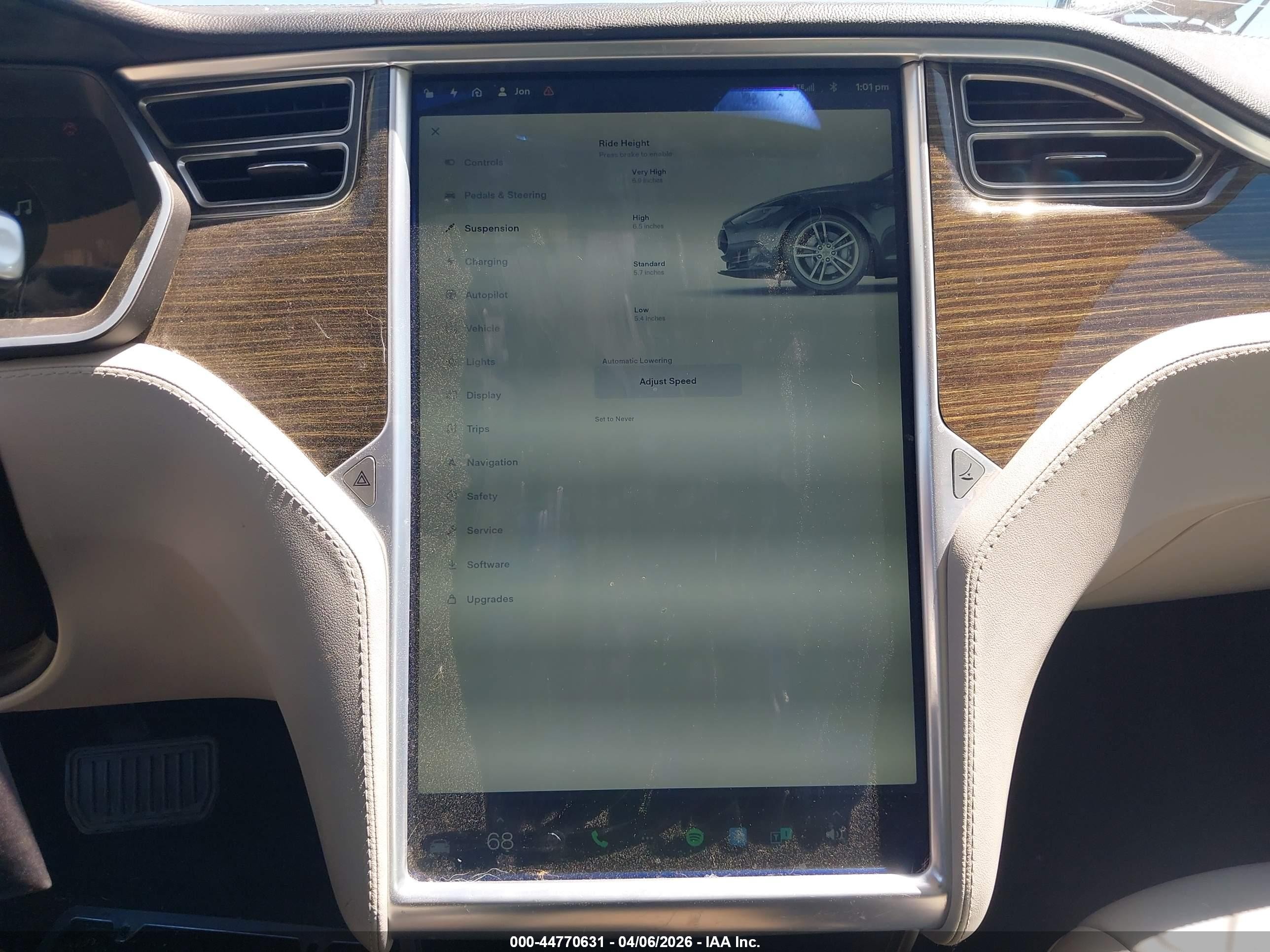 2015 Tesla Model S 60/70/85 Gray vin: 5YJSA1H12FFP74396