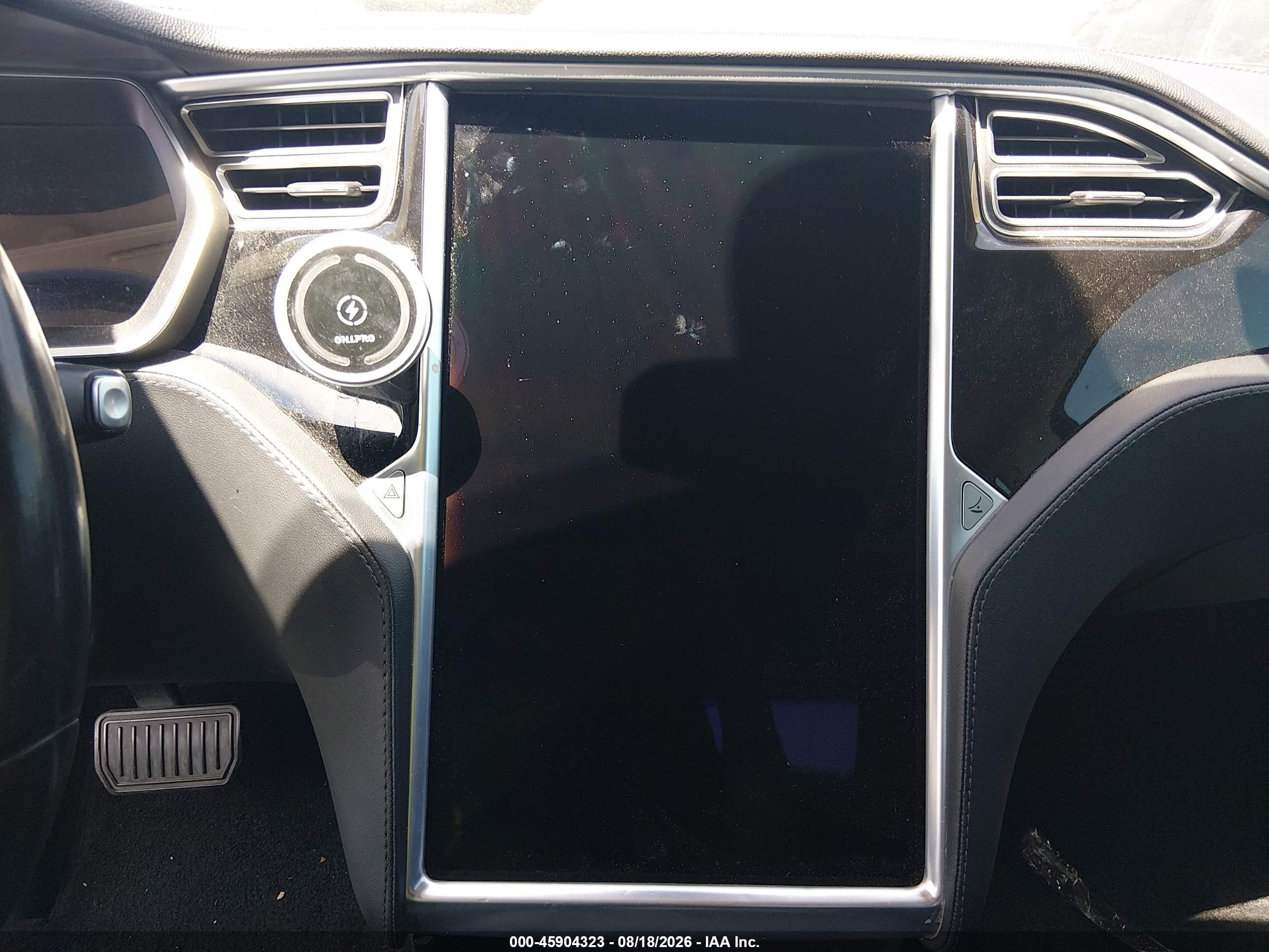2014 Tesla Model S P85 White vin: 5YJSA1H14EFP52947
