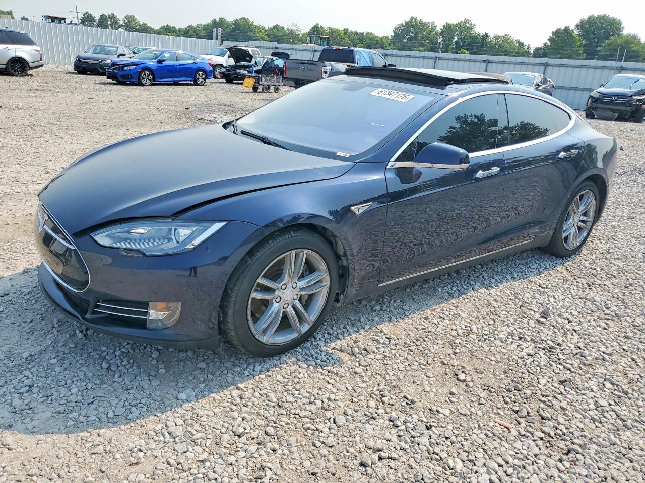 2014 Tesla Model S Black vin: 5YJSA1H16EFP46759