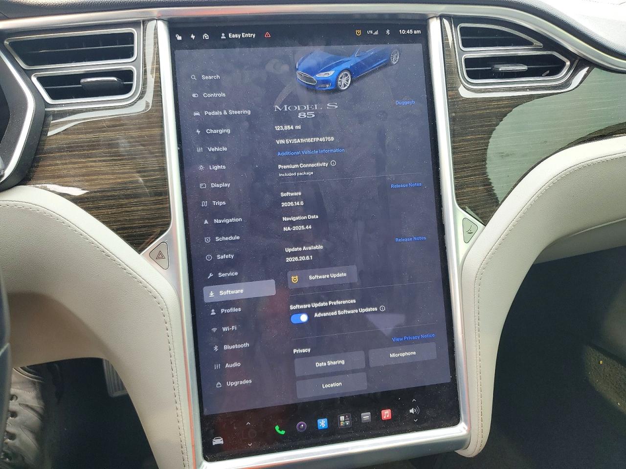 2014 Tesla Model S Black vin: 5YJSA1H16EFP46759