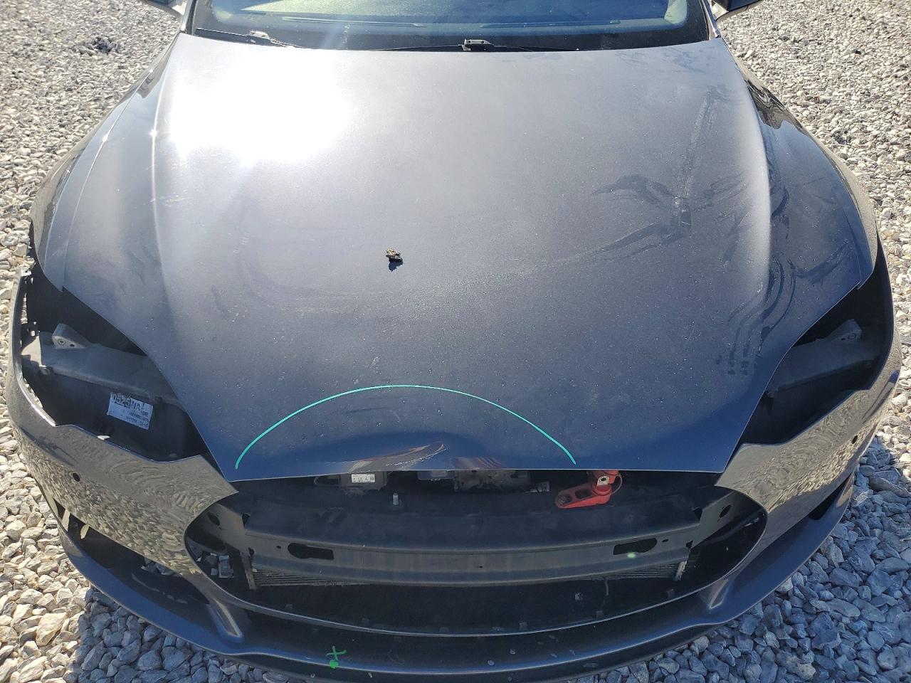 2014 Tesla Model S Gray vin: 5YJSA1H16EFP50942