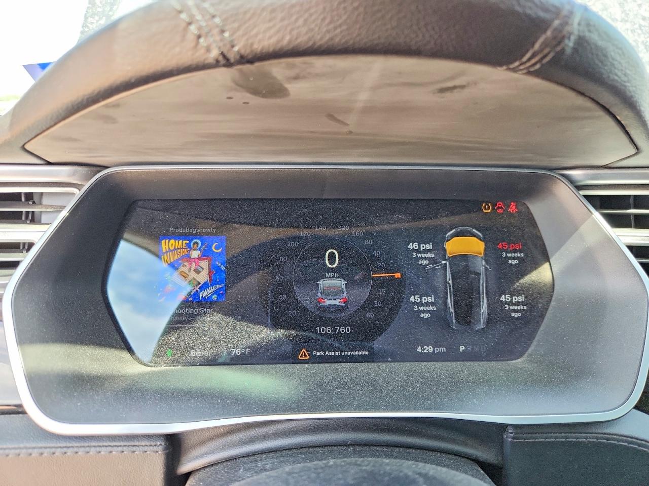 2014 Tesla Model S Gray vin: 5YJSA1H16EFP53355
