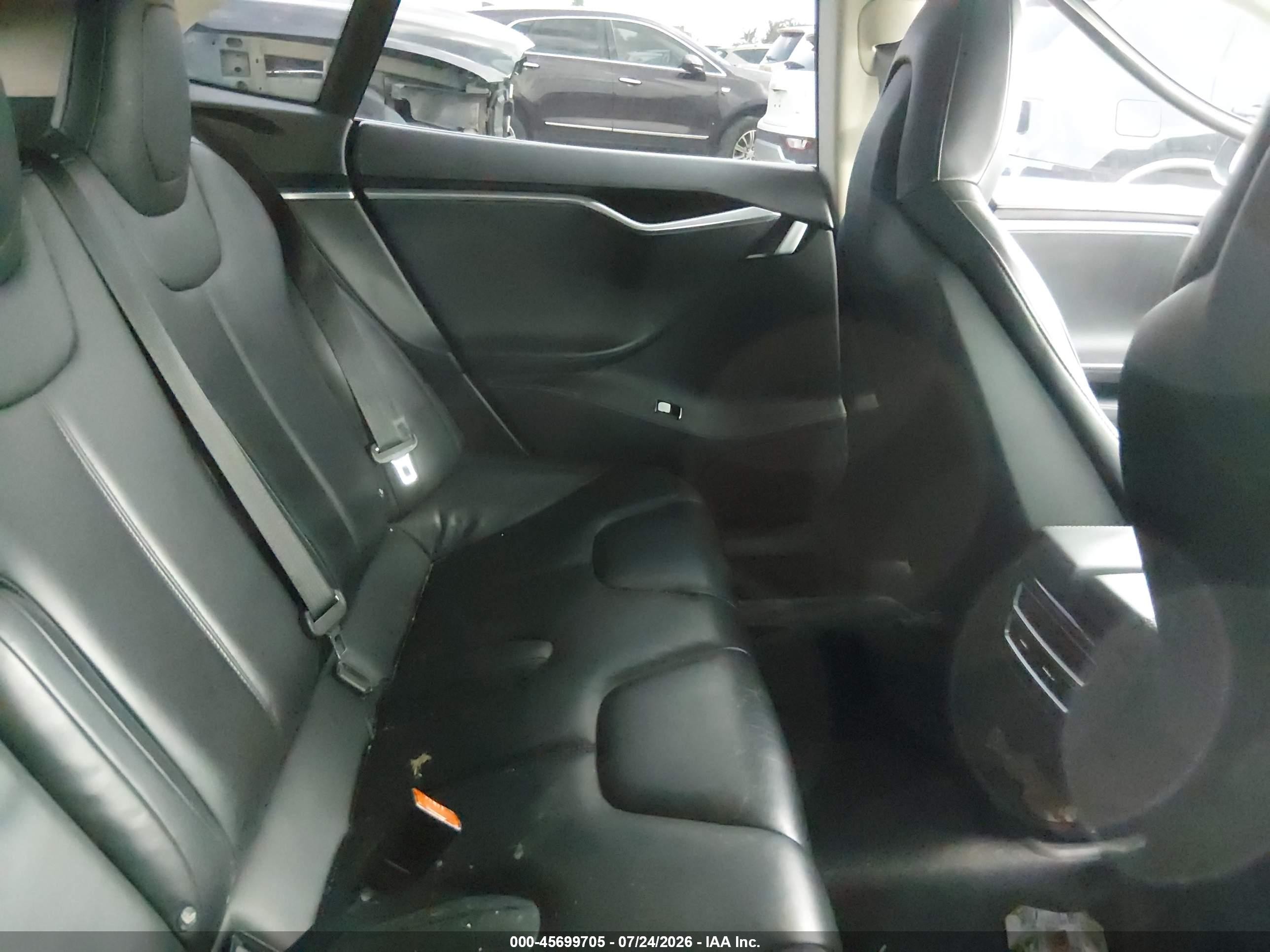 2014 Tesla Model S P85 Black vin: 5YJSA1H16EFP55767