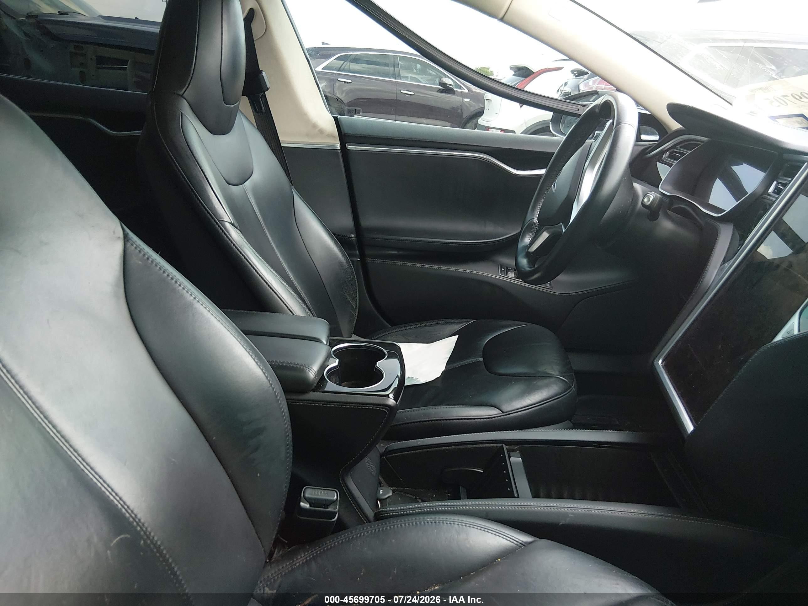 2014 Tesla Model S P85 Black vin: 5YJSA1H16EFP55767