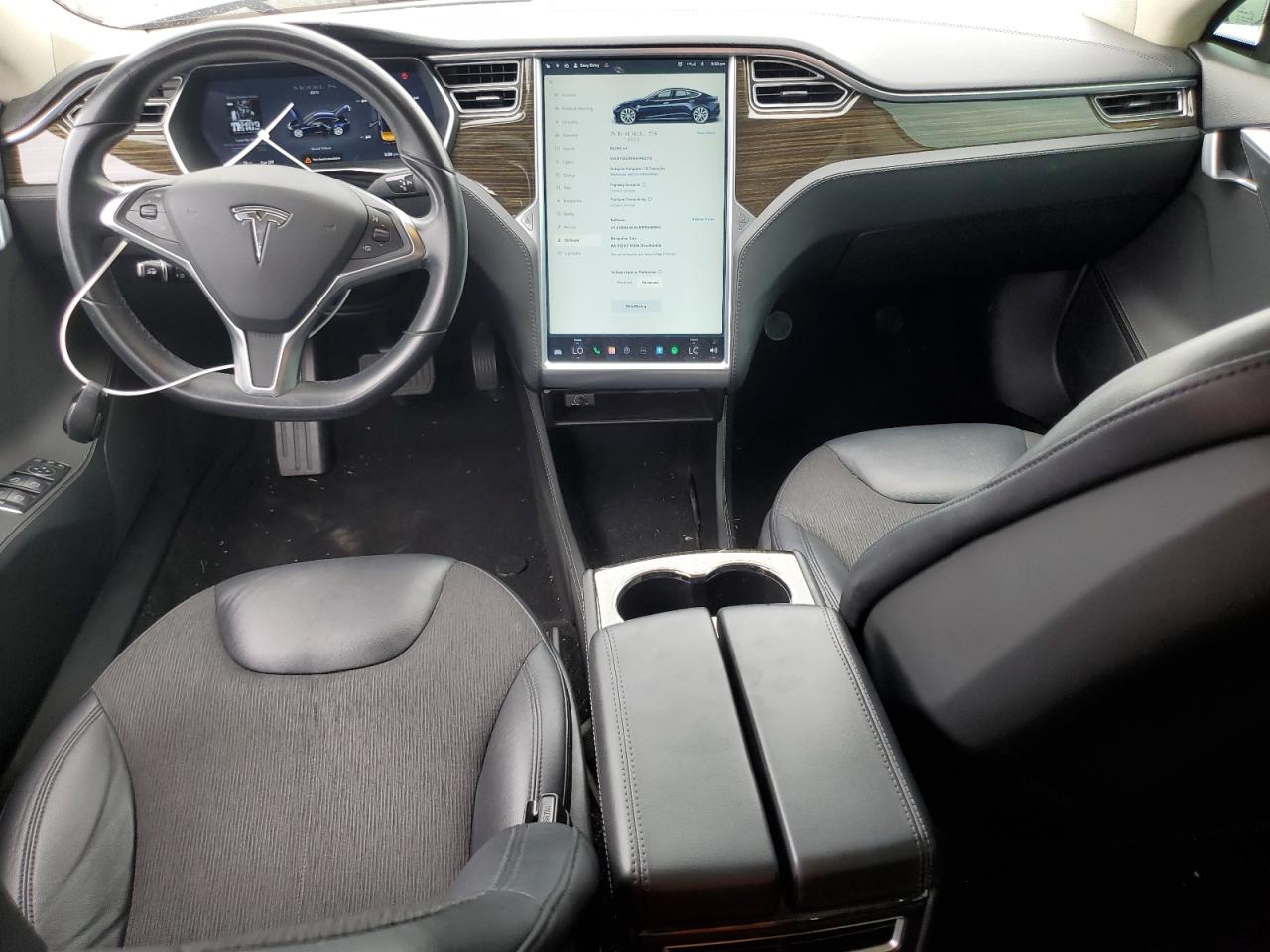 2014 Tesla Model S Blue vin: 5YJSA1H16EFP63710