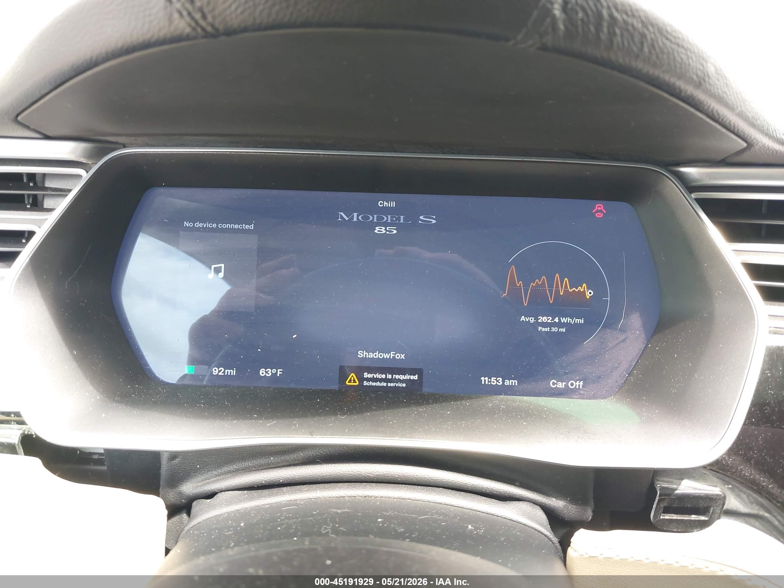 2015 Tesla Model S 60/70/85 Blue vin: 5YJSA1H16FFP74479