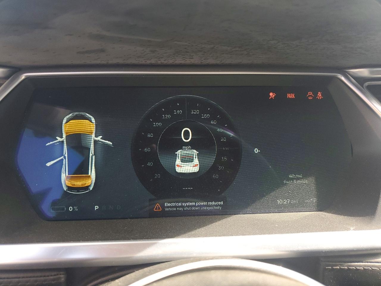 2014 Tesla Model S White vin: 5YJSA1H17EFP37763