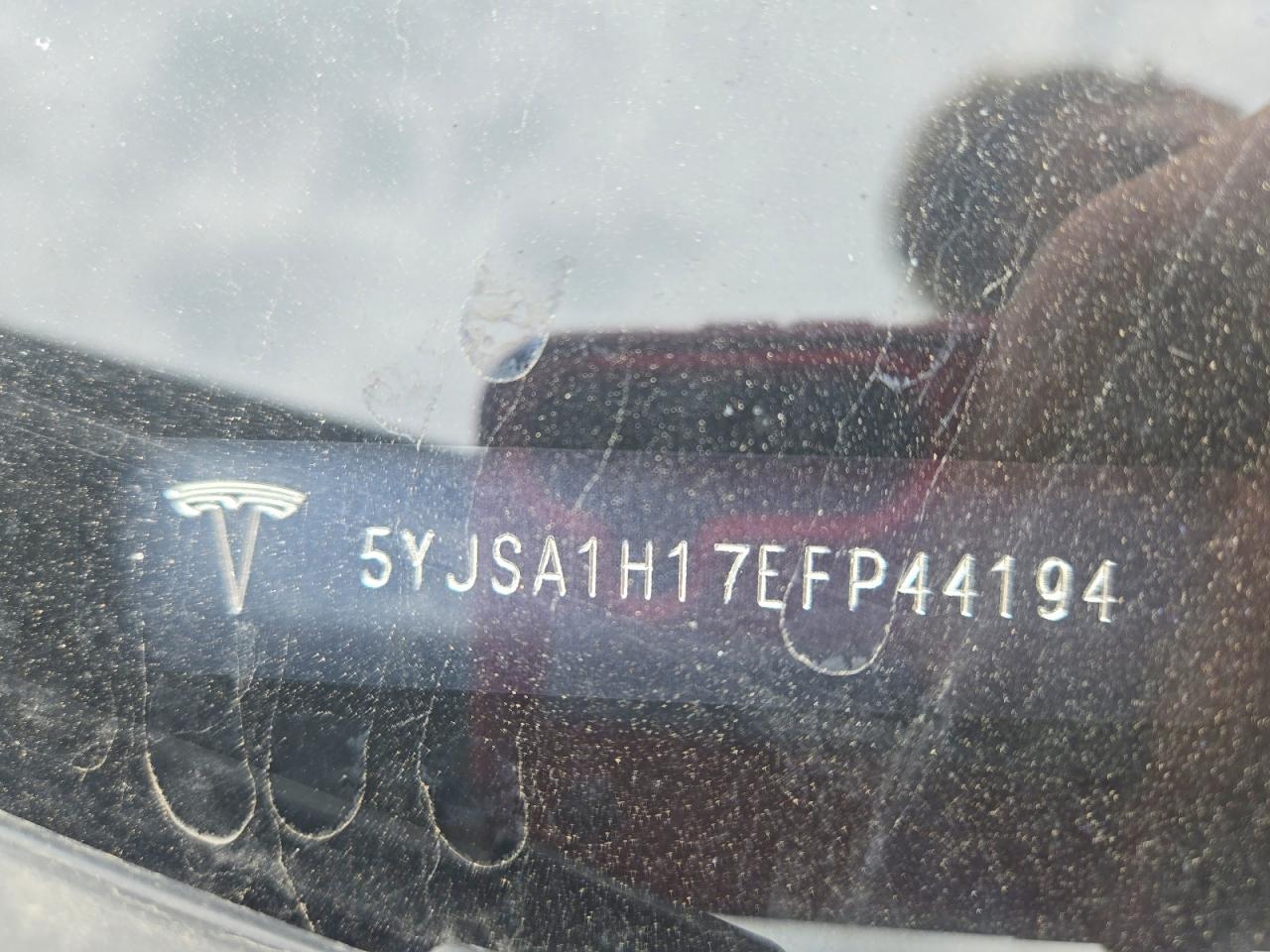 2014 Tesla Model S Black vin: 5YJSA1H17EFP44194