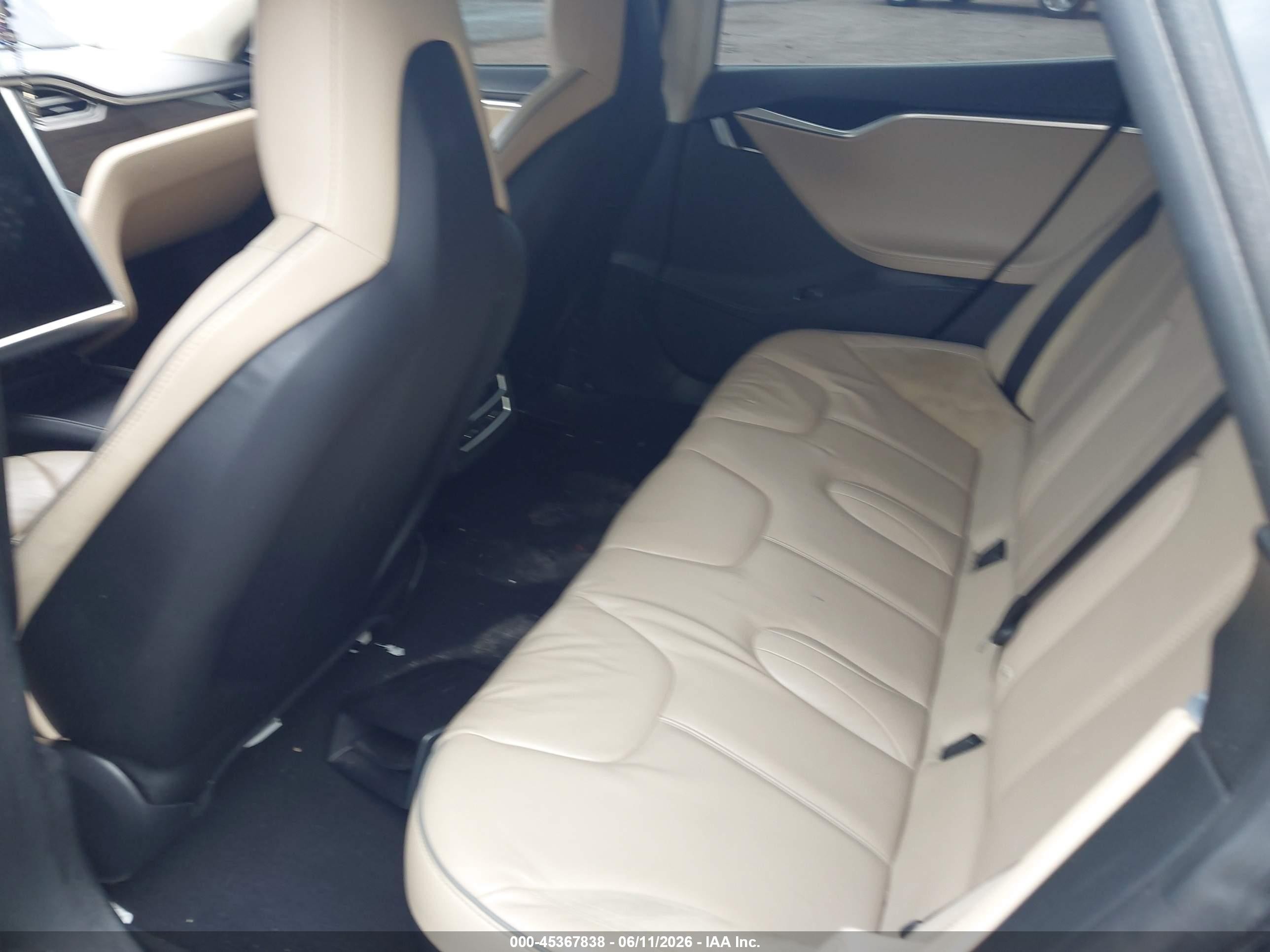 2014 Tesla Model S P85 Blue vin: 5YJSA1H17EFP61268