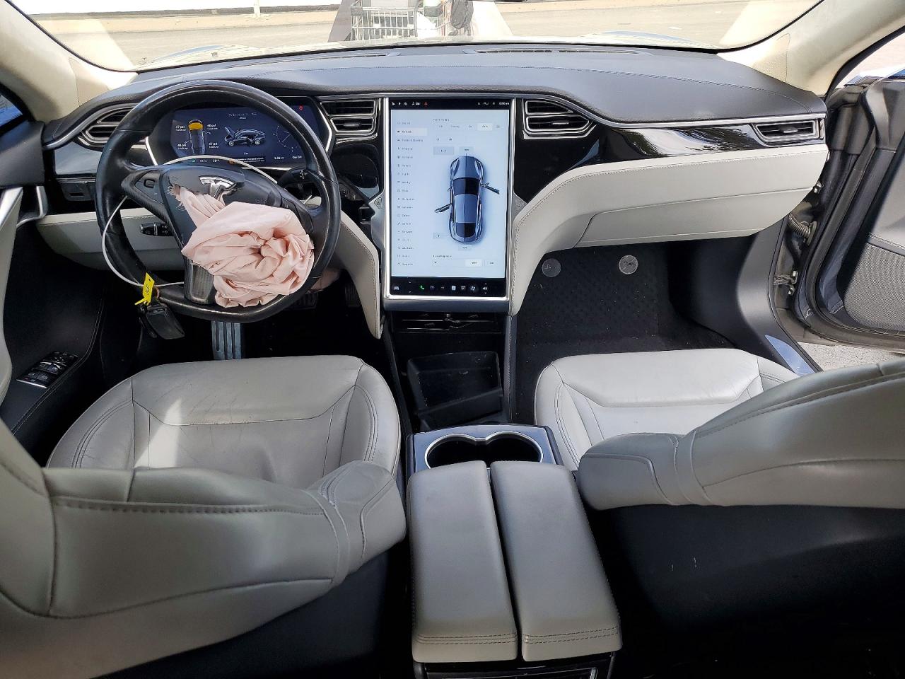 2015 Tesla Model S 85 Black vin: 5YJSA1H17FF098172