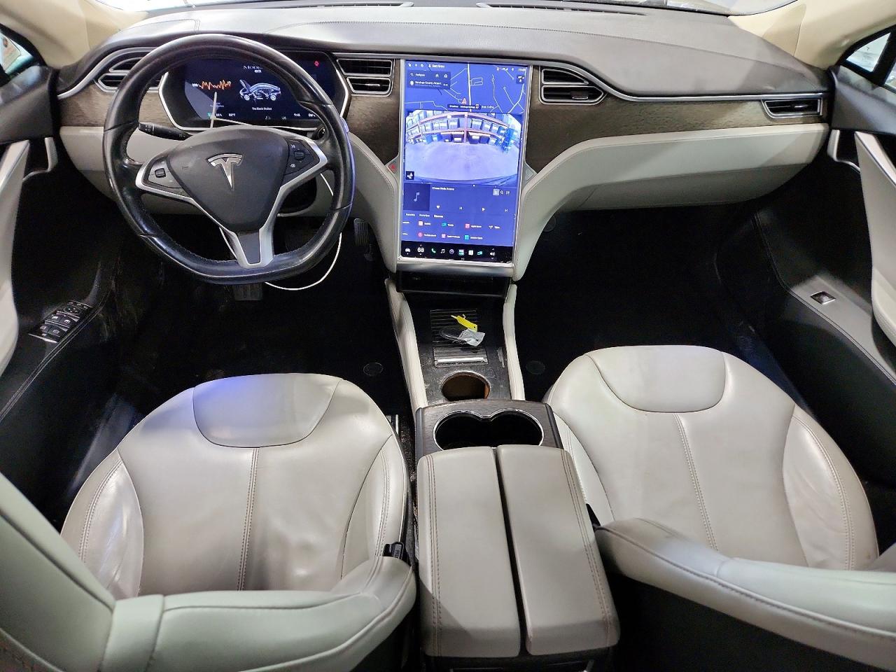 2014 Tesla Model S Black vin: 5YJSA1H18EFP49436