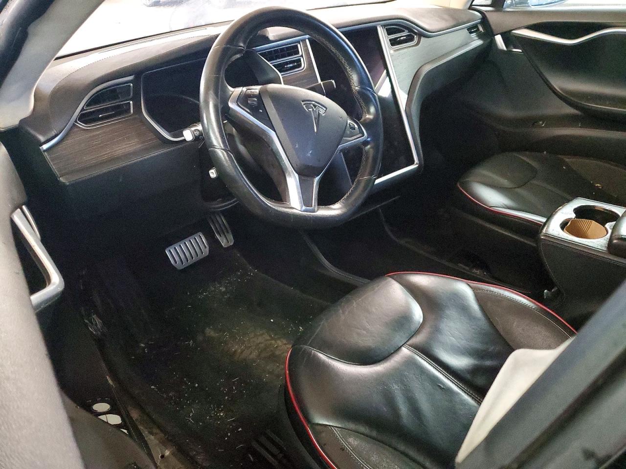 2014 Tesla Model S Gray vin: 5YJSA1H18EFP54149
