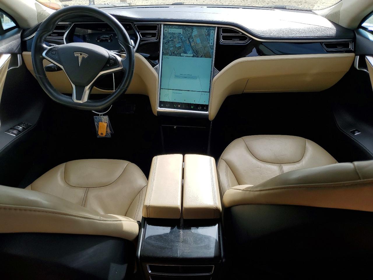 2014 Tesla Model S Black vin: 5YJSA1H19EFP35397