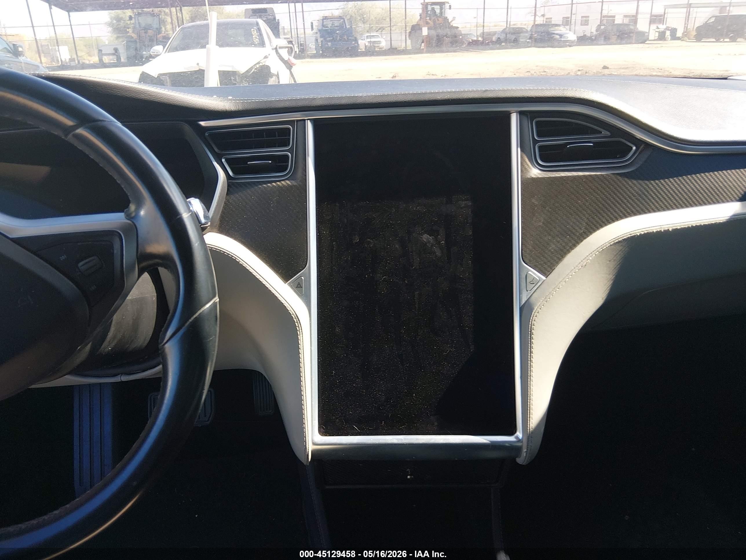 2014 Tesla Model S P85 Blue vin: 5YJSA1H19EFP38722