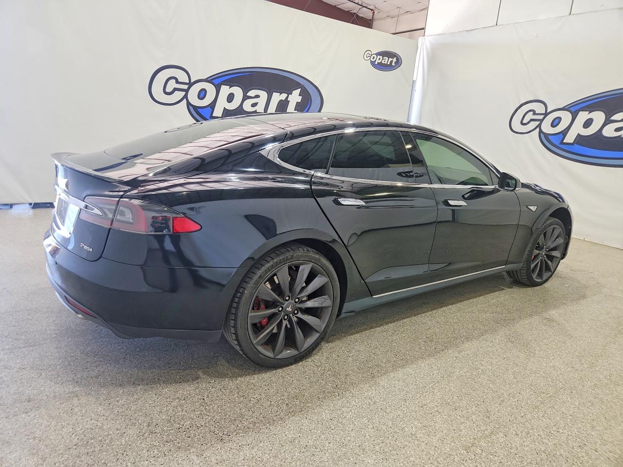 2014 Tesla Model S Black vin: 5YJSA1H19EFP45251