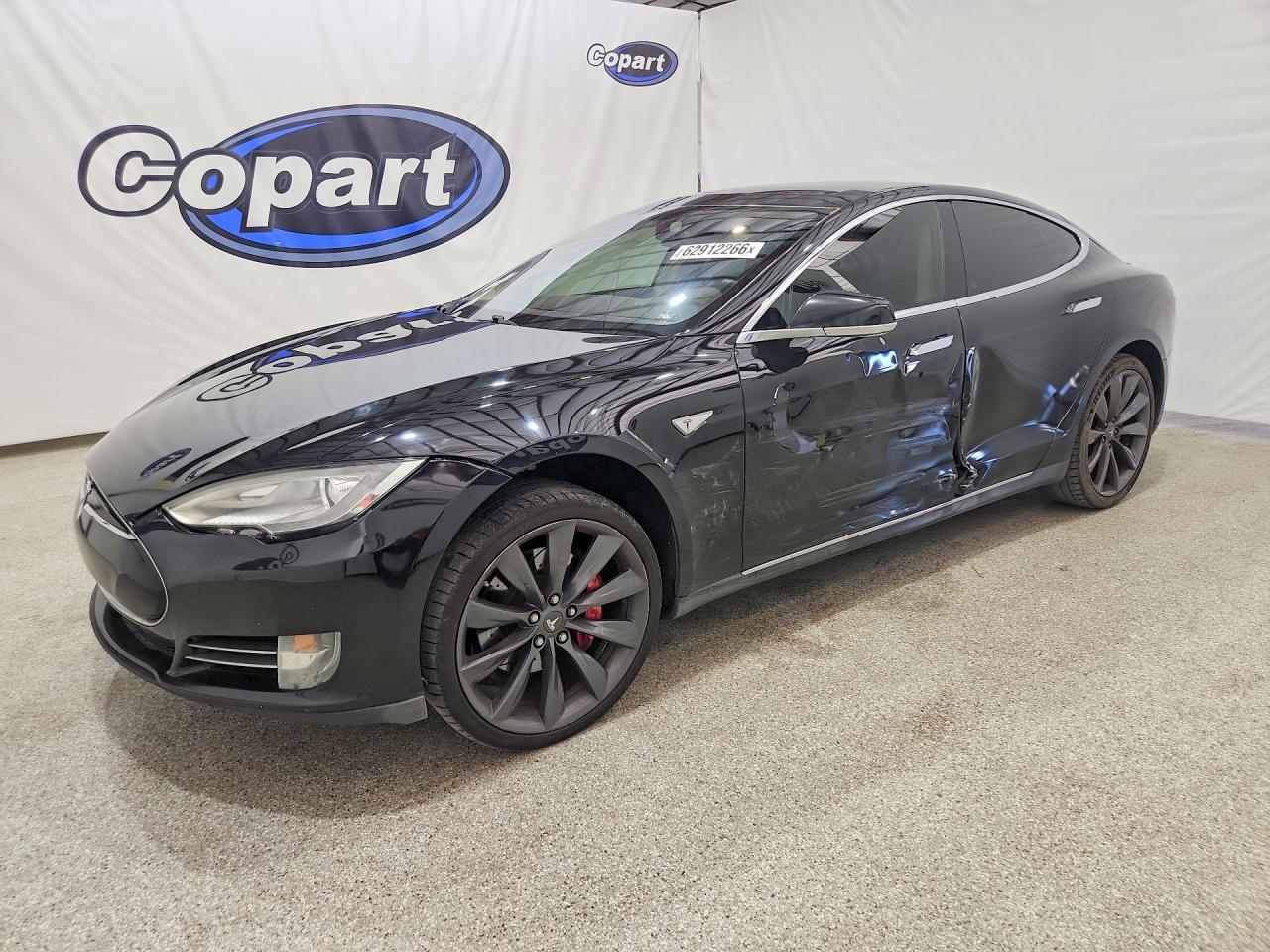 2014 Tesla Model S Black vin: 5YJSA1H19EFP45251