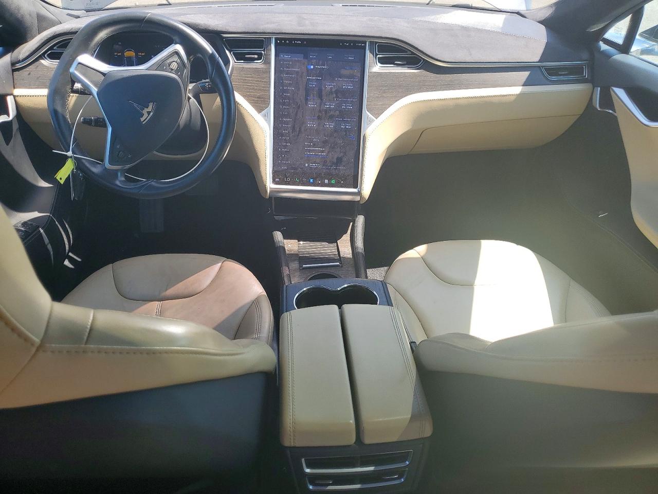 2014 Tesla Model S Gray vin: 5YJSA1H19EFP60476