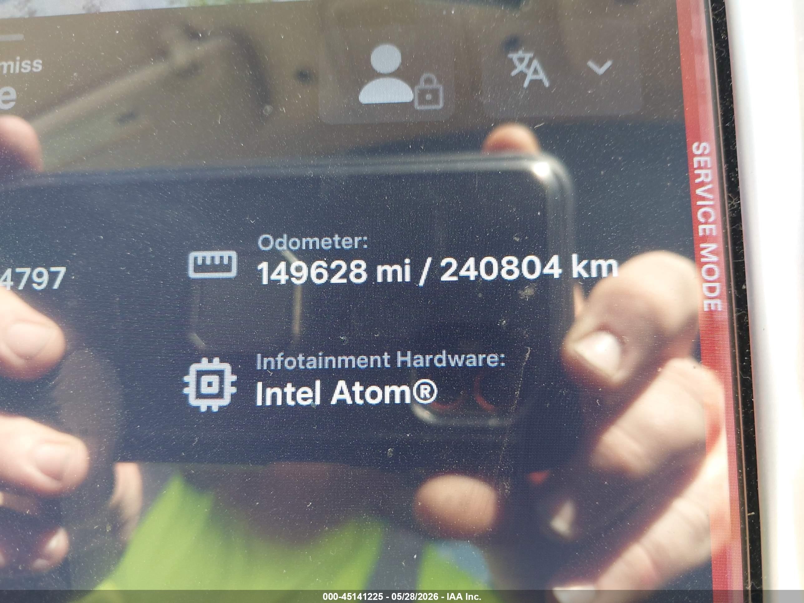 2014 Tesla Model S P85 Серый vin: 5YJSA1H1XEFP54797