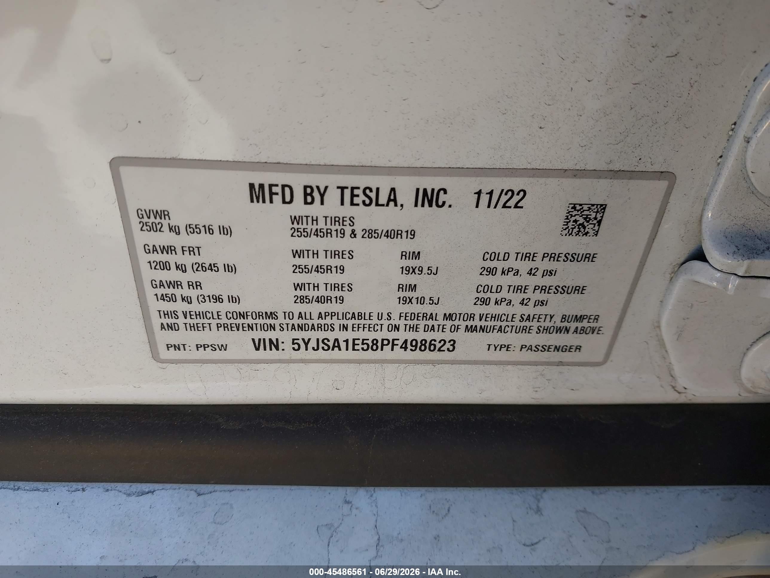 2015 Tesla Model S 70d/85d/p85d Gray vin: 5YJSA1H20FF100272