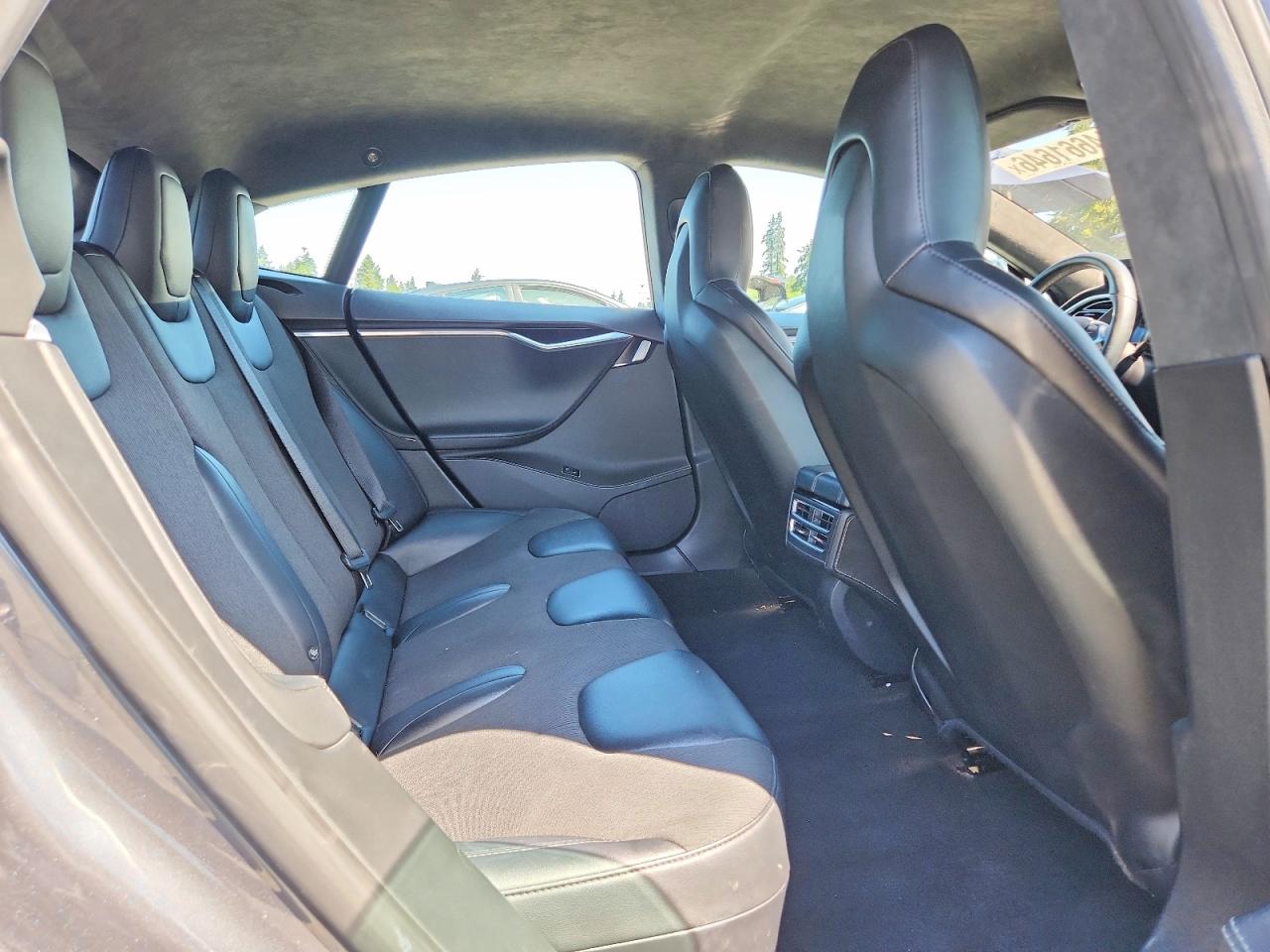 2015 Tesla Model S 85d Gray vin: 5YJSA1H20FFP70307