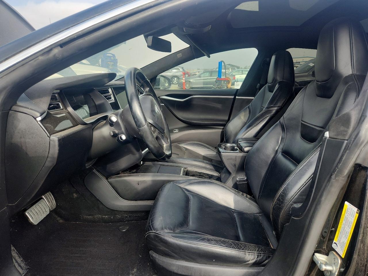 2014 Tesla Model S Black vin: 5YJSA1H21EFP62246