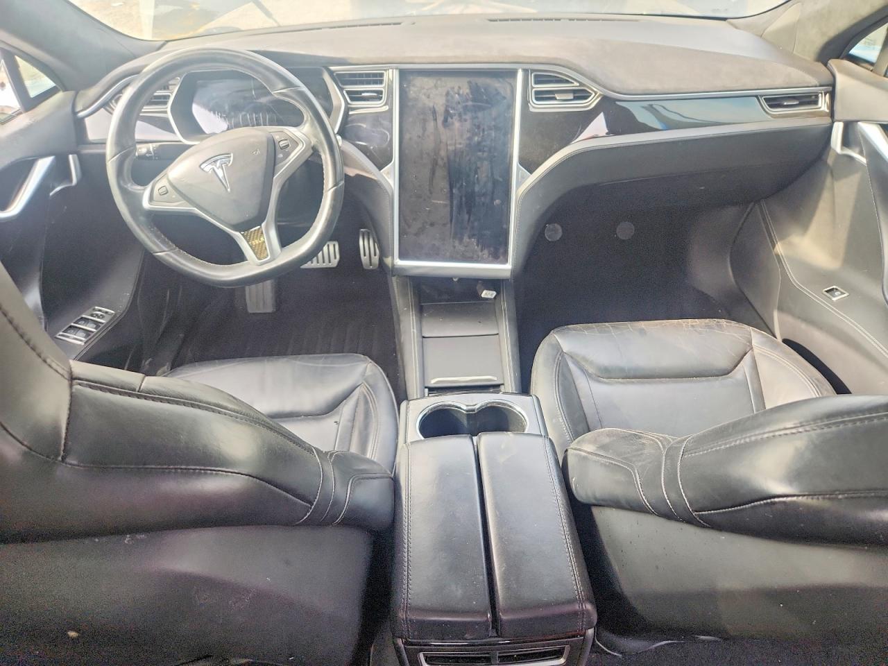 2014 Tesla Model S Black vin: 5YJSA1H21EFP62246
