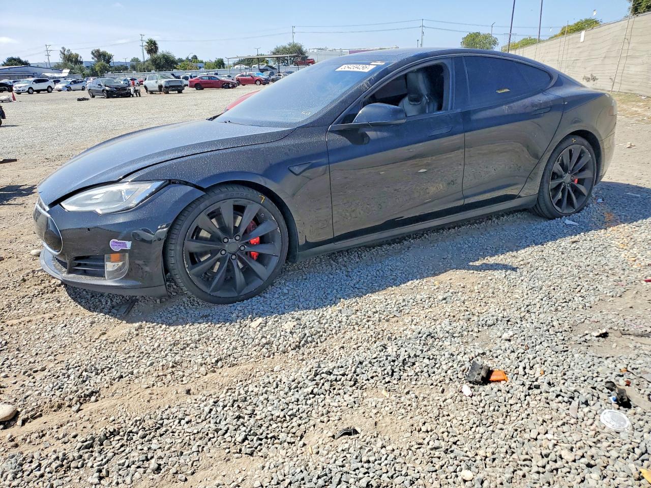 2015 Tesla Model S 85d Black vin: 5YJSA1H21FFP68131