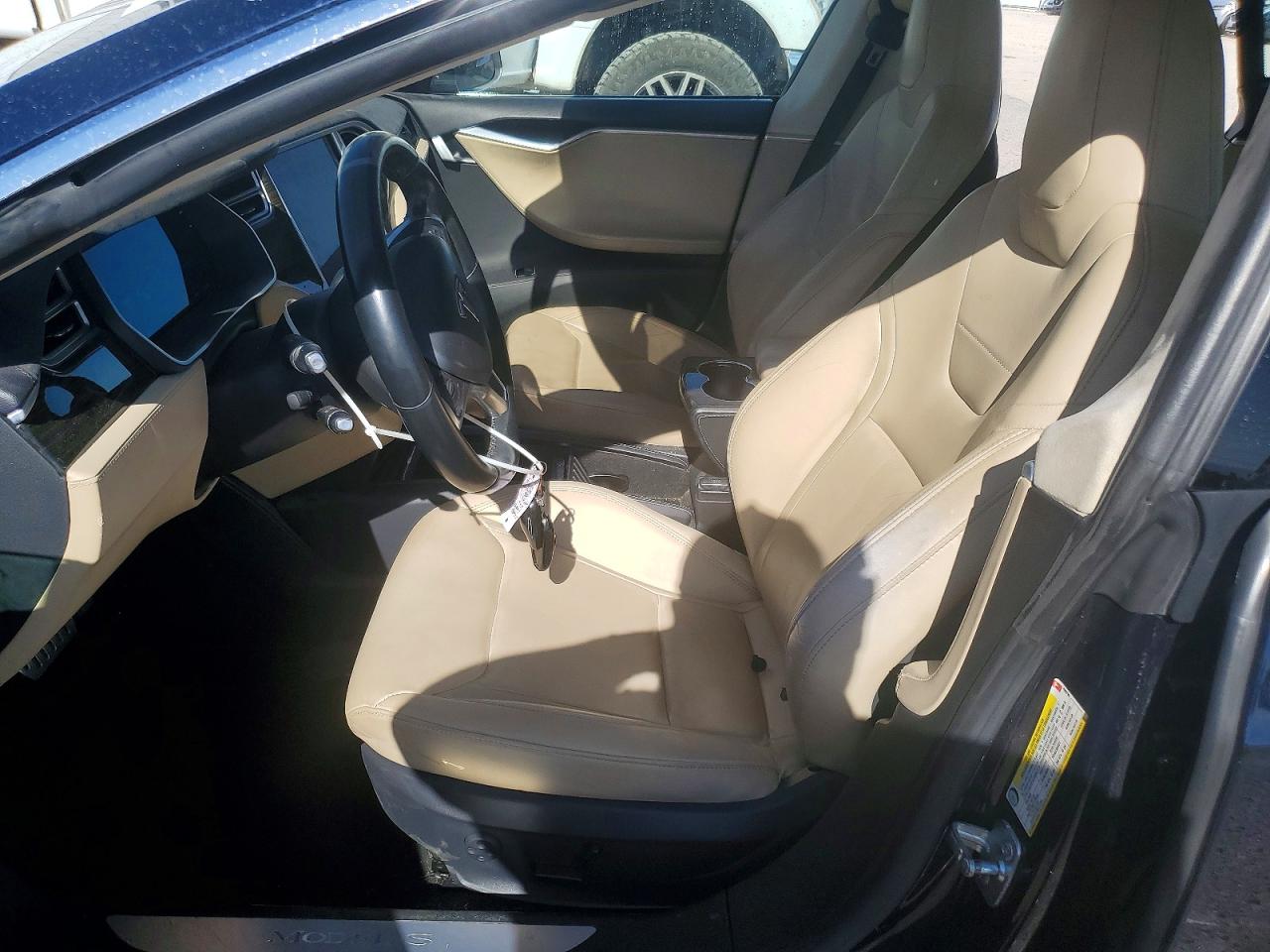 2015 Tesla Model S 85d Blue vin: 5YJSA1H21FFP69795