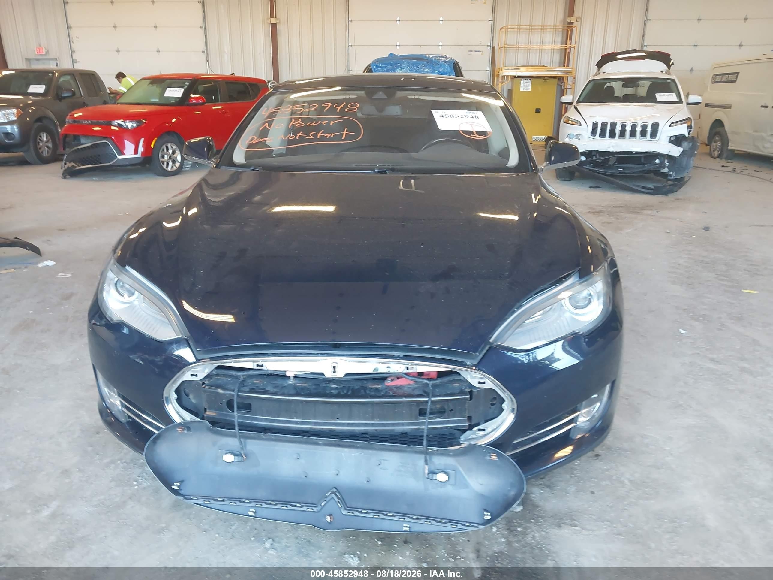 2015 Tesla Model S 70d/85d/p85d Blue vin: 5YJSA1H22FFP77744