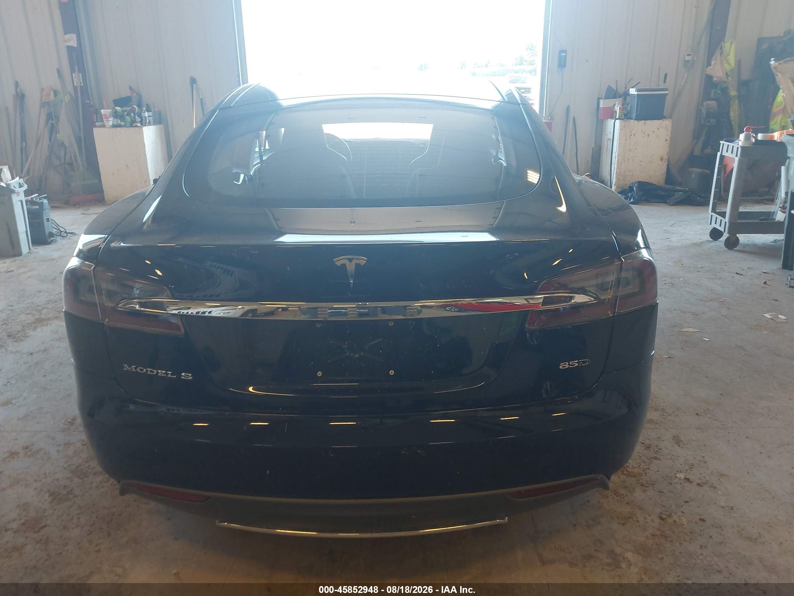 2015 Tesla Model S 70d/85d/p85d Blue vin: 5YJSA1H22FFP77744