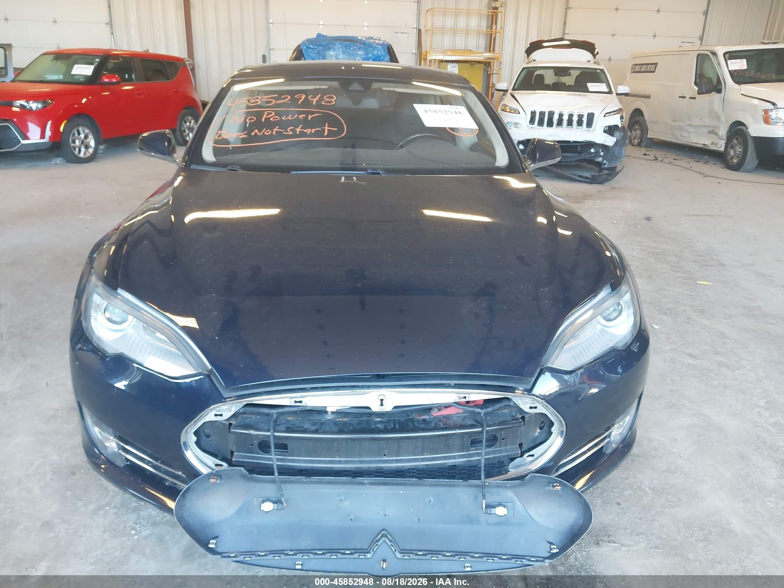 2015 Tesla Model S 70d/85d/p85d Blue vin: 5YJSA1H22FFP77744