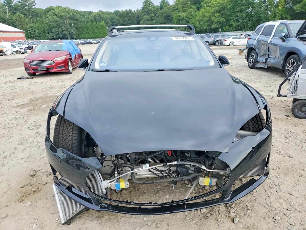 2015 Tesla Model S 85d Черный vin: 5YJSA1H22FFP79574