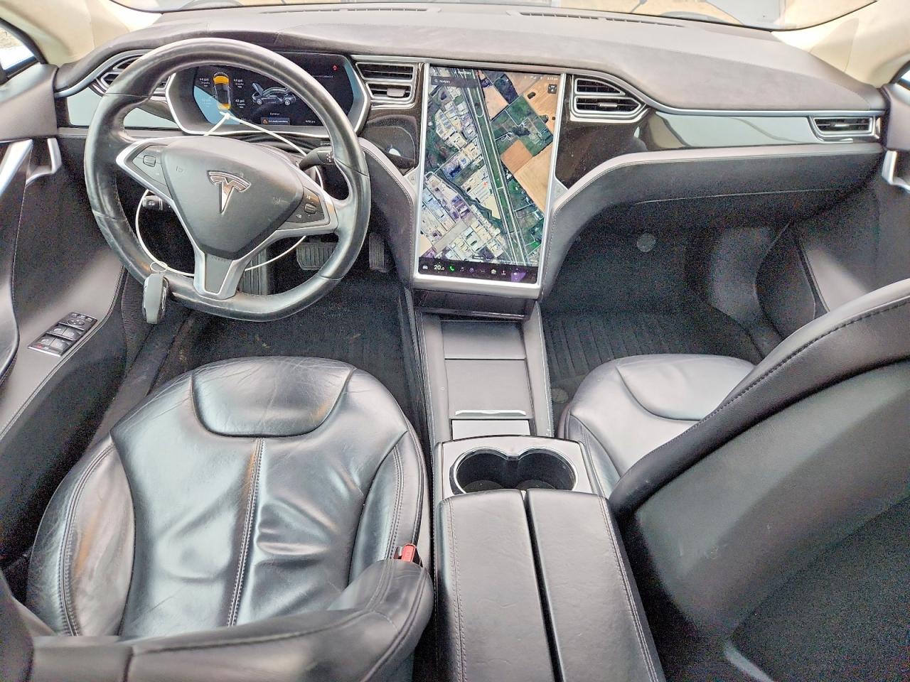 2015 Tesla Model S 85d Черный vin: 5YJSA1H23FFP75632