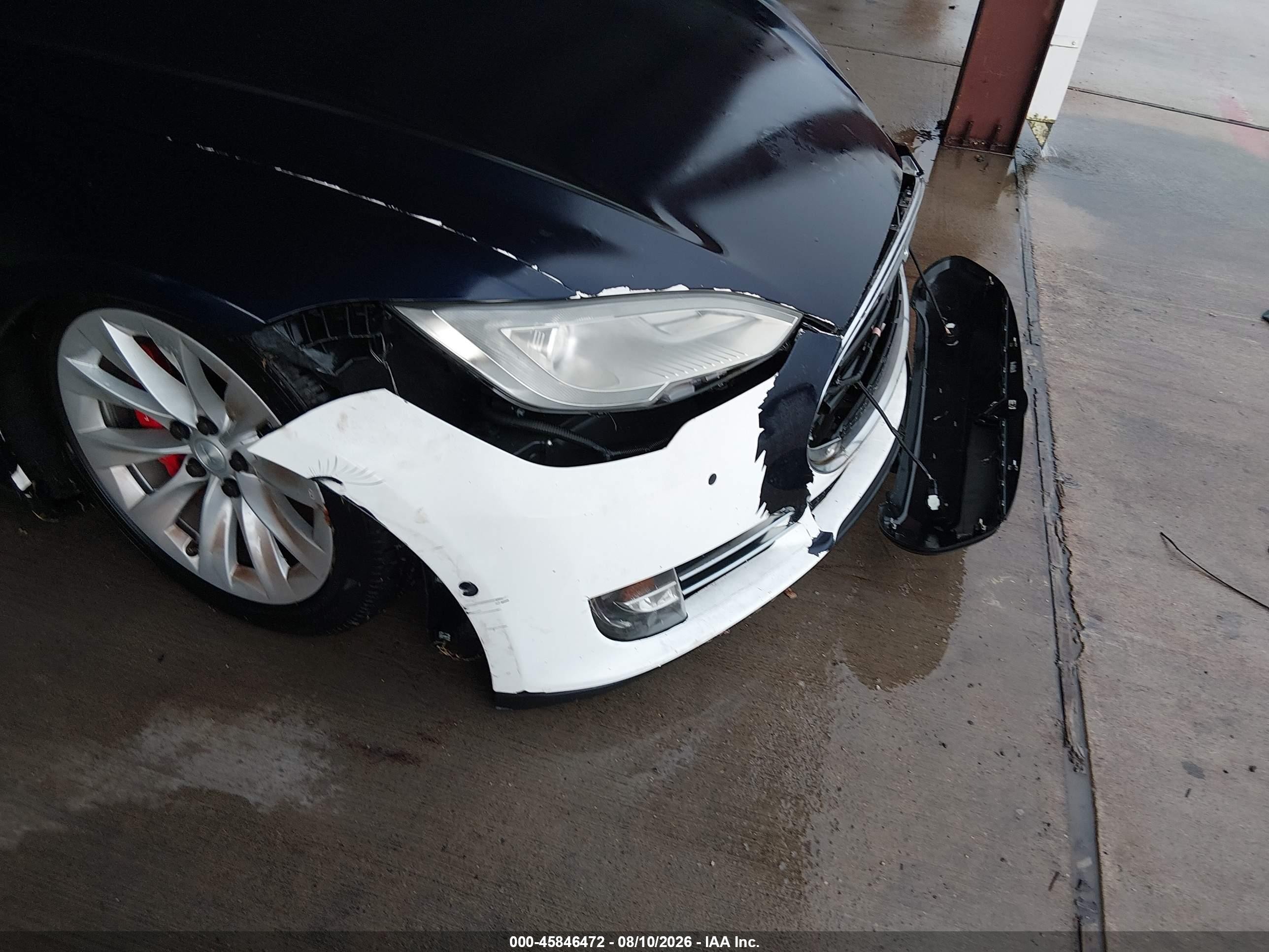2015 Tesla Model S 70d/85d/p85d Blue vin: 5YJSA1H23FFP76120