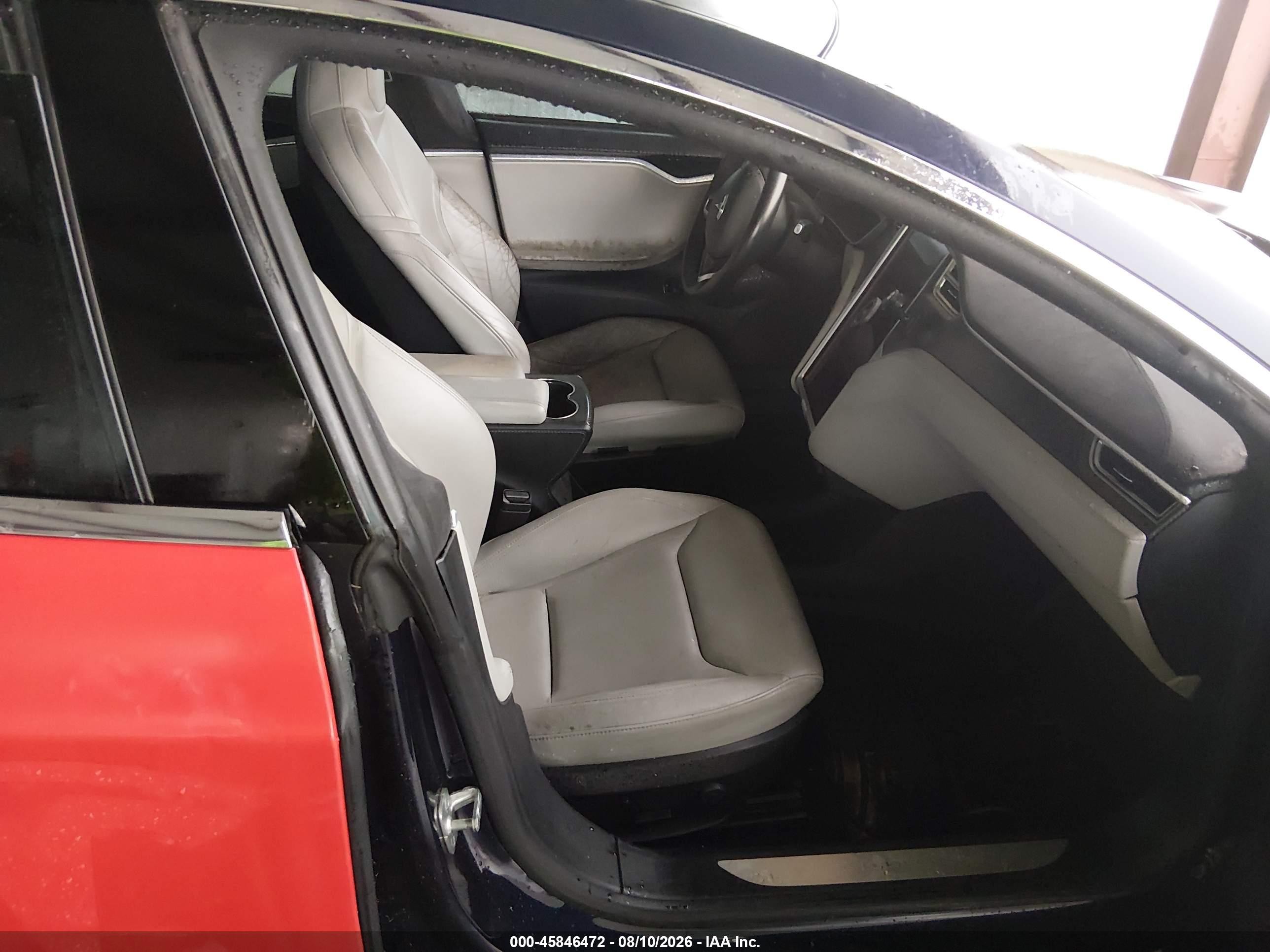 2015 Tesla Model S 70d/85d/p85d Blue vin: 5YJSA1H23FFP76120