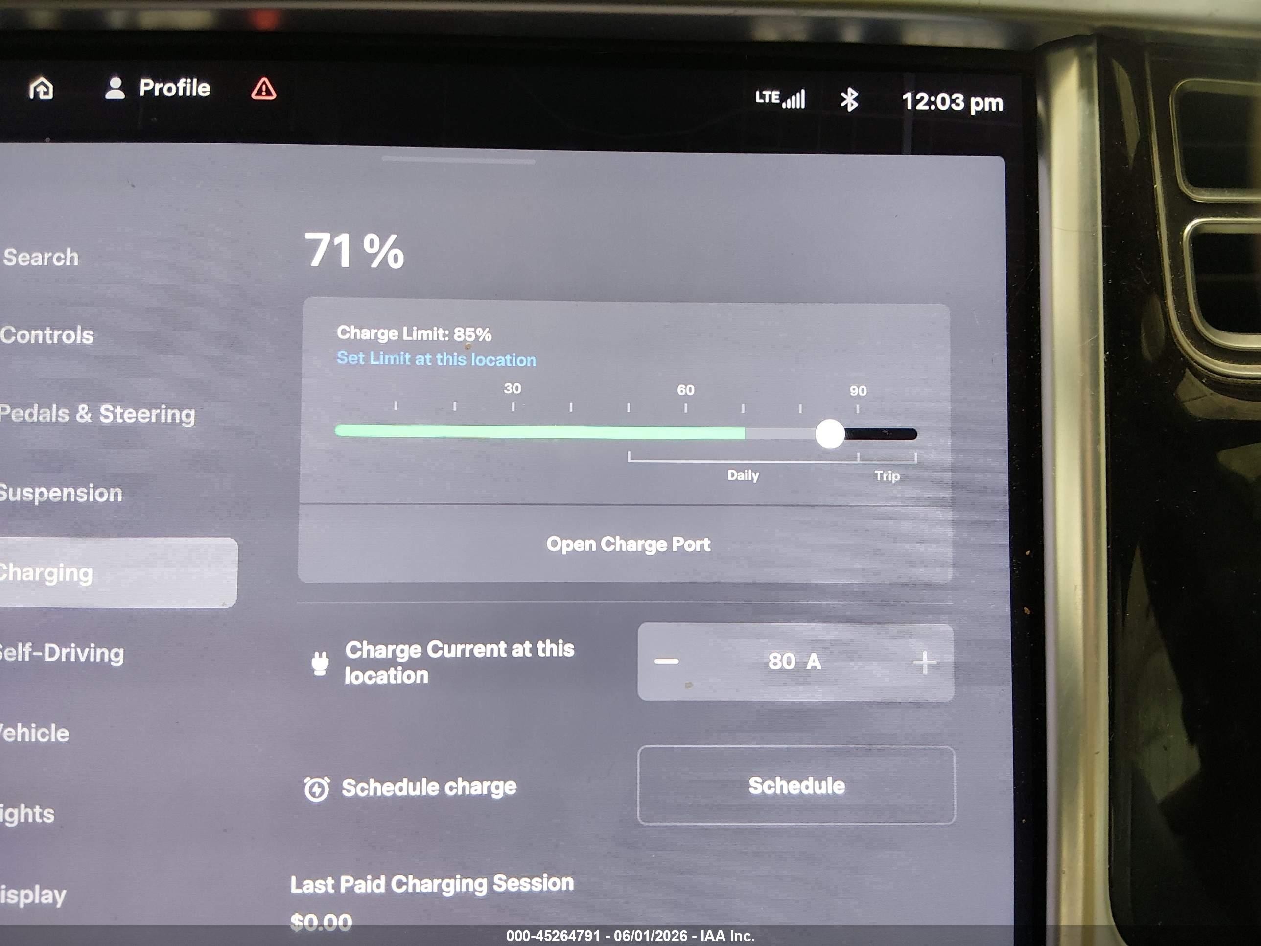 2014 Tesla Model S P85d Black vin: 5YJSA1H24EFP65996
