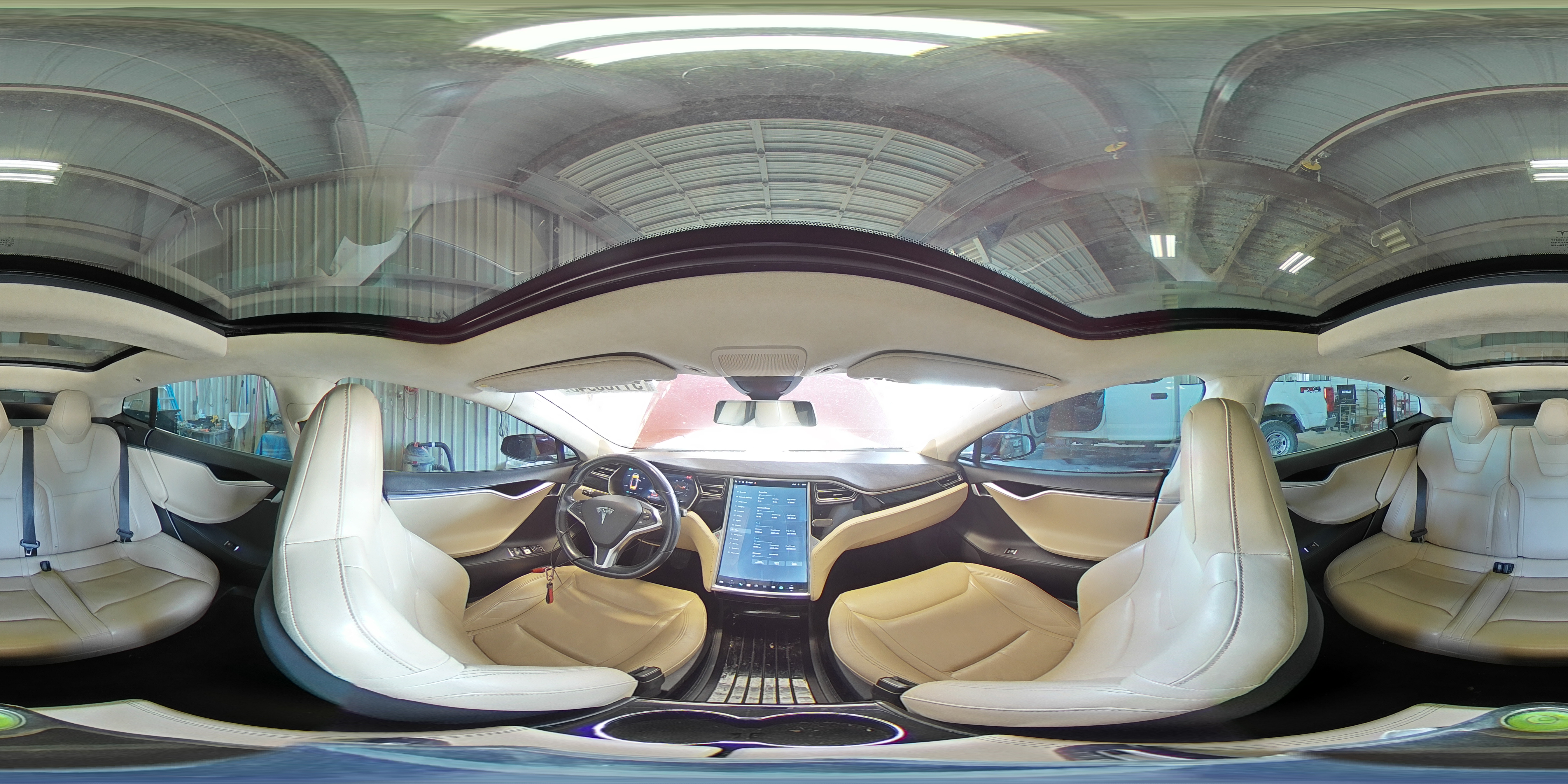 2015 Tesla Model S 85d Красный vin: 5YJSA1H24FF082259