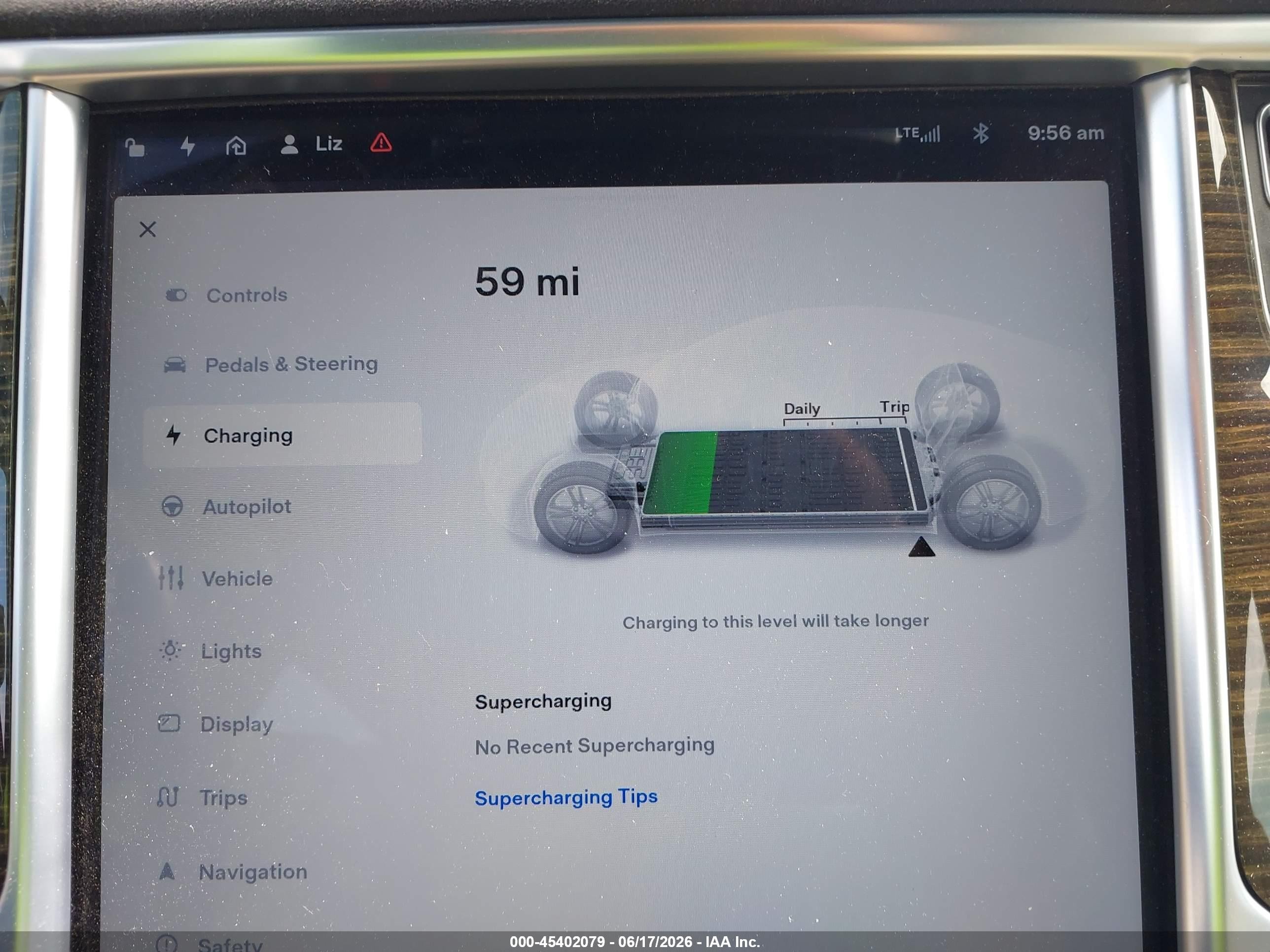2015 Tesla Model S 70d/85d/p85d Blue vin: 5YJSA1H24FF093827