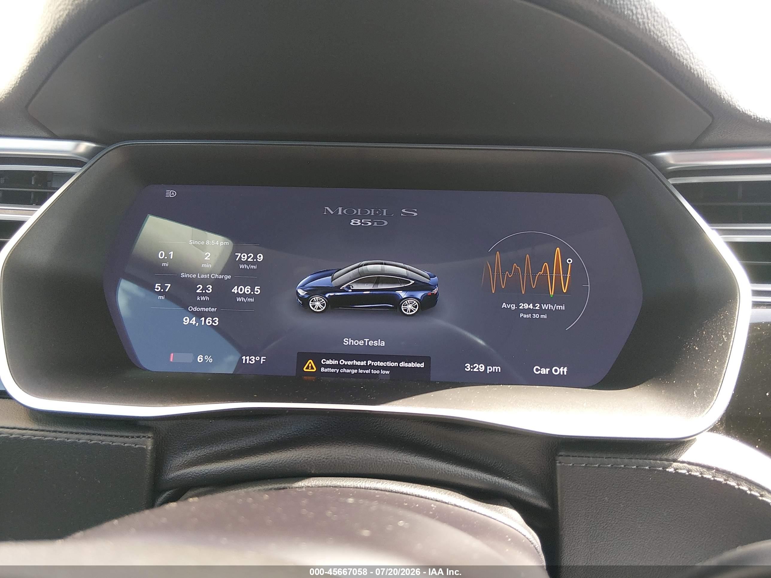 2015 Tesla Model S   Blue vin: 5YJSA1H24FFP77759