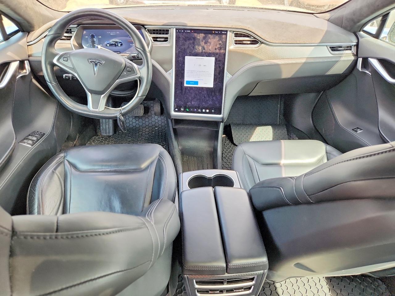 2015 Tesla Model S 85d Blue vin: 5YJSA1H25FF086899